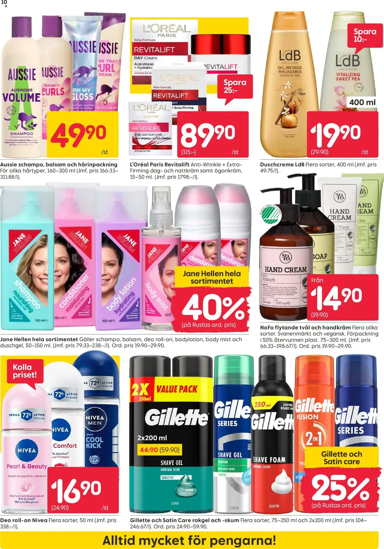Rusta erbjudanden från 31/08/2026 - 06/09/2026 > Reklamblad nuvarande rabatter från 31 augusti till 6 september 2026 - Reklamblad sidor 10
