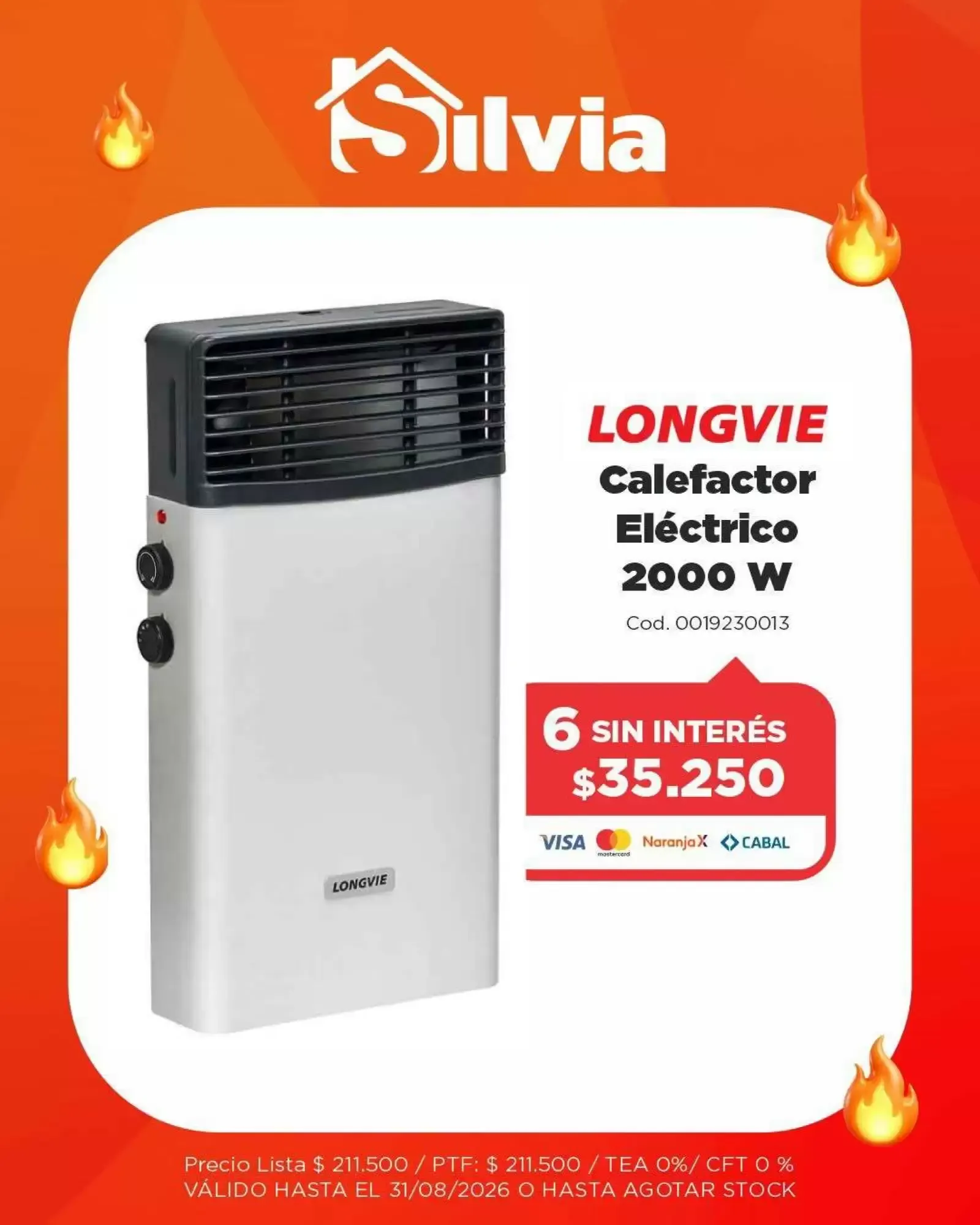 Ofertas de Silvia Climatizá tu hogar! 6 de agosto al 31 de agosto 2026 - Página 9 del catálogo
