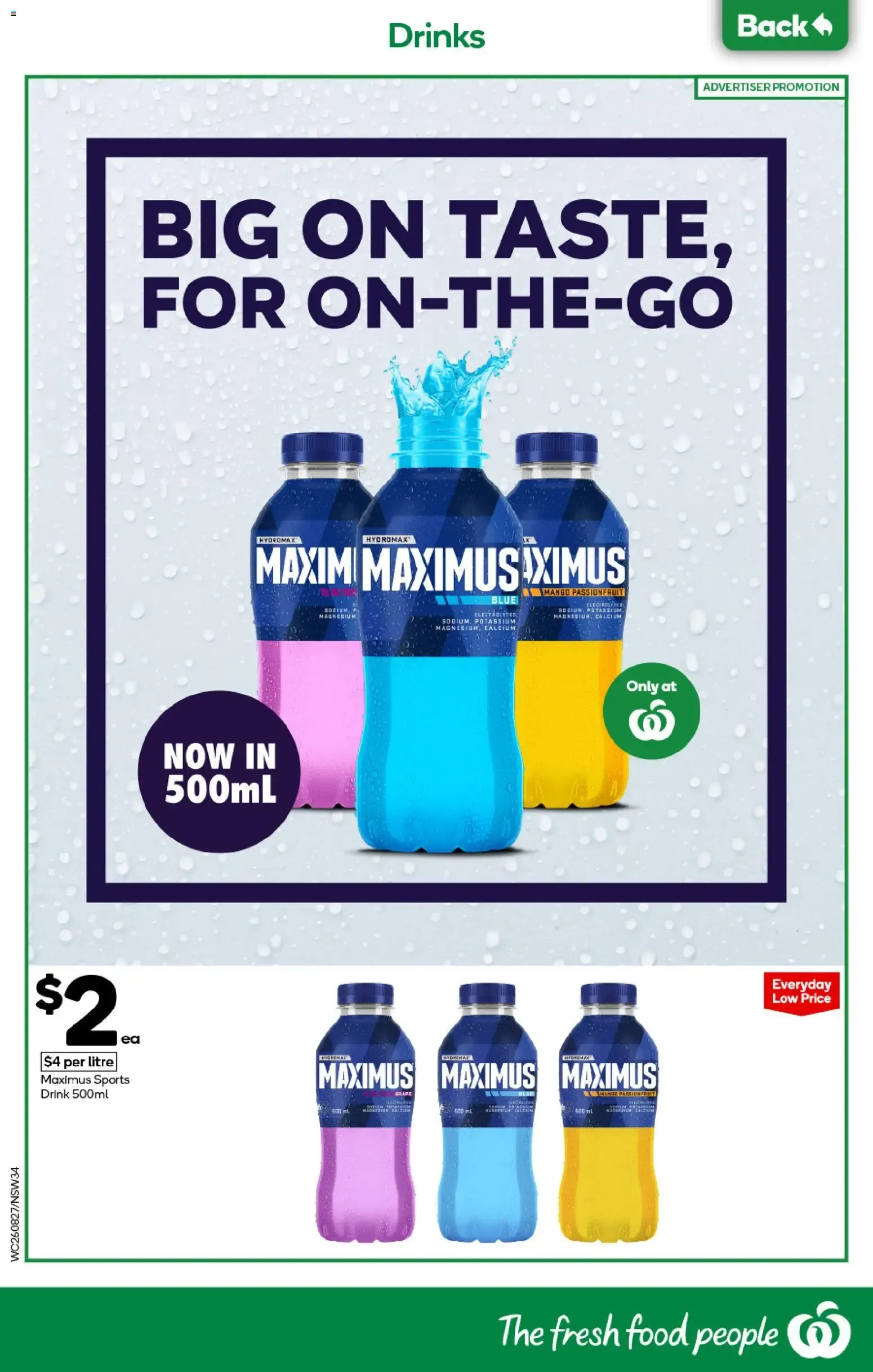 Woolworths catalogue valid from 26/08/2026 > Online Australia - Catalogue valid from 26 August to 1 September 2026 - page 34