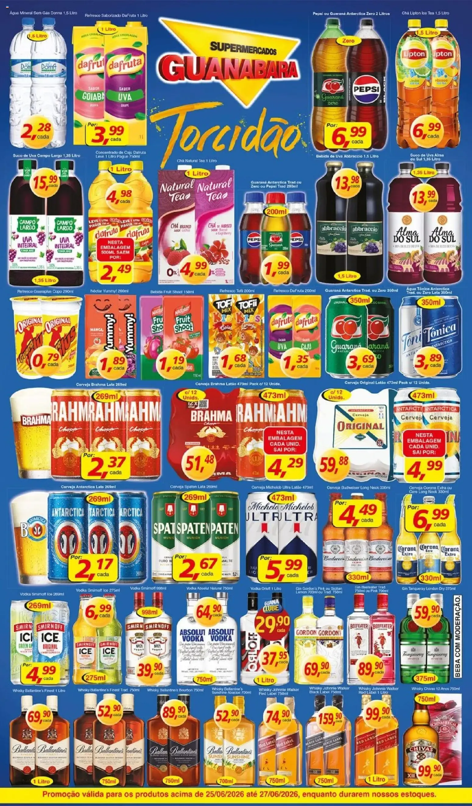 Encarte de Semana Guanababy - Supermercados Guanabara 25 de junho até 27 de junho 2026 - Pagina 12