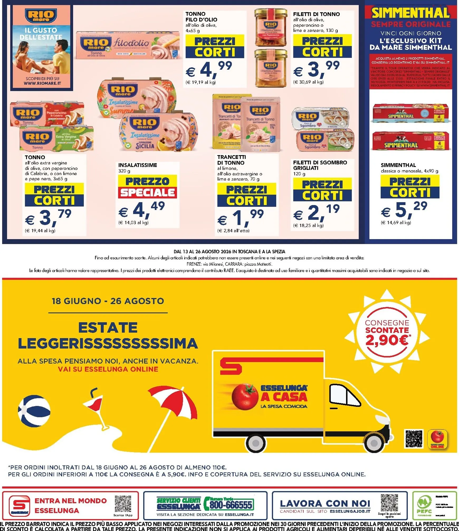 Sconti fino al 50% - Esselunga da 13 agosto a 26 agosto di 2026 - Pagina del volantino 26