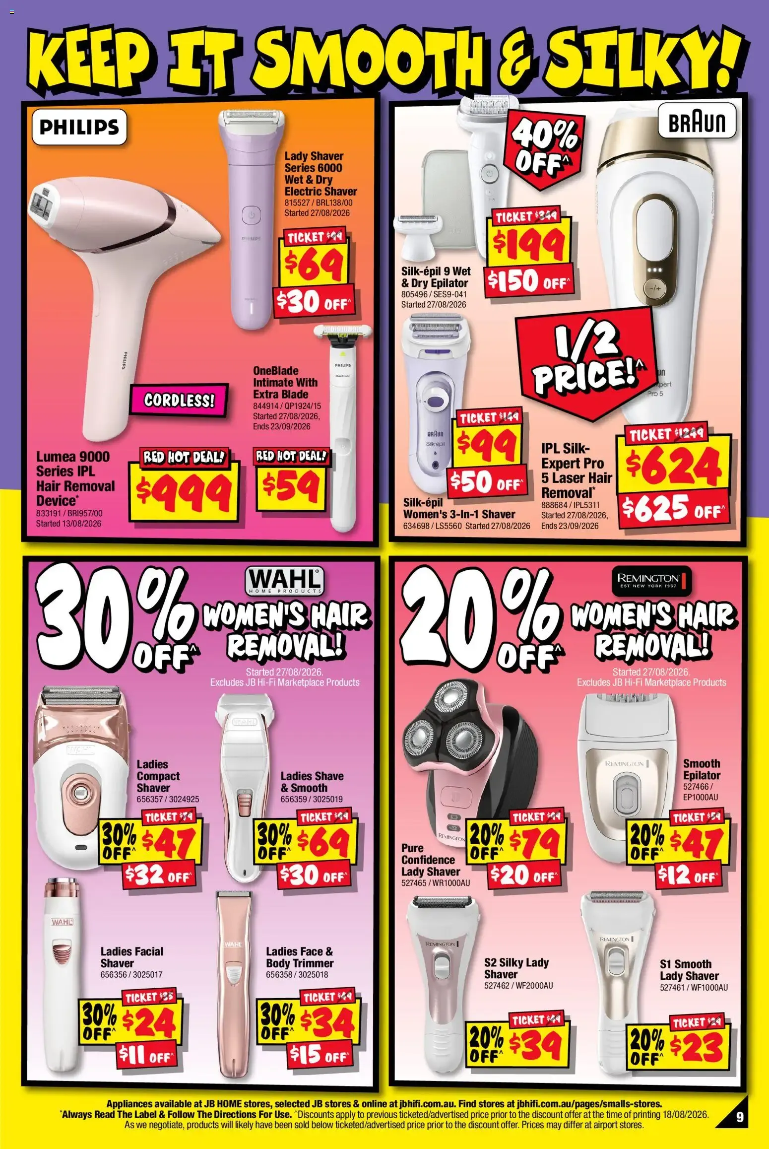 JB Hi-Fi Always Cheap Prices on Health, Beauty & Baby! - Catalogue valid from 31 August to 9 September 2026 - page 9