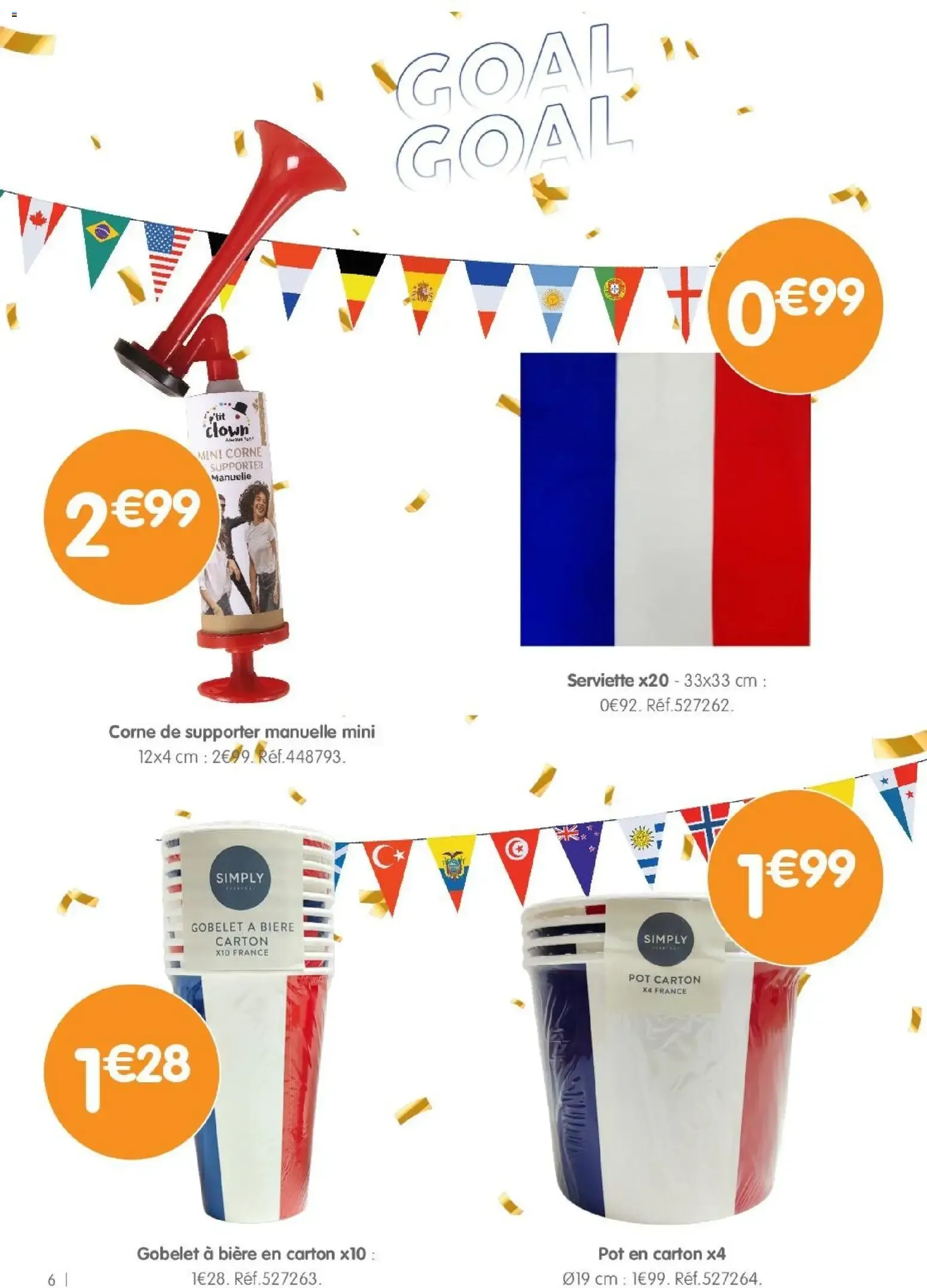 B&M - Coup d'envoi! Au Pouvoir d'Achat du 17 juin au 1 juillet 2026 - Catalogue page 6
