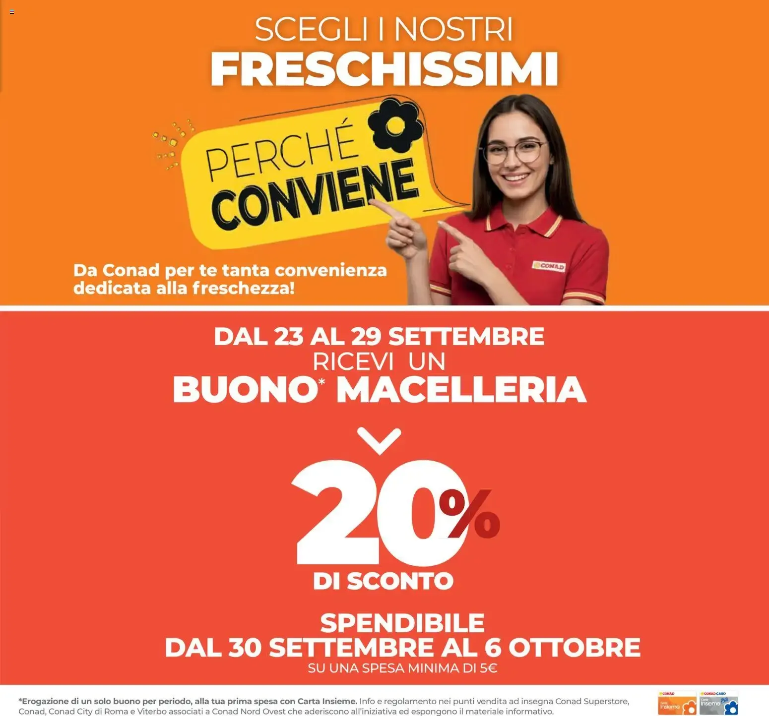 Anteprima volantino Conad dal 23/09/2026 prossima settimana da 23 settembre a 6 ottobre di 2026 - Pagina del volantino 3