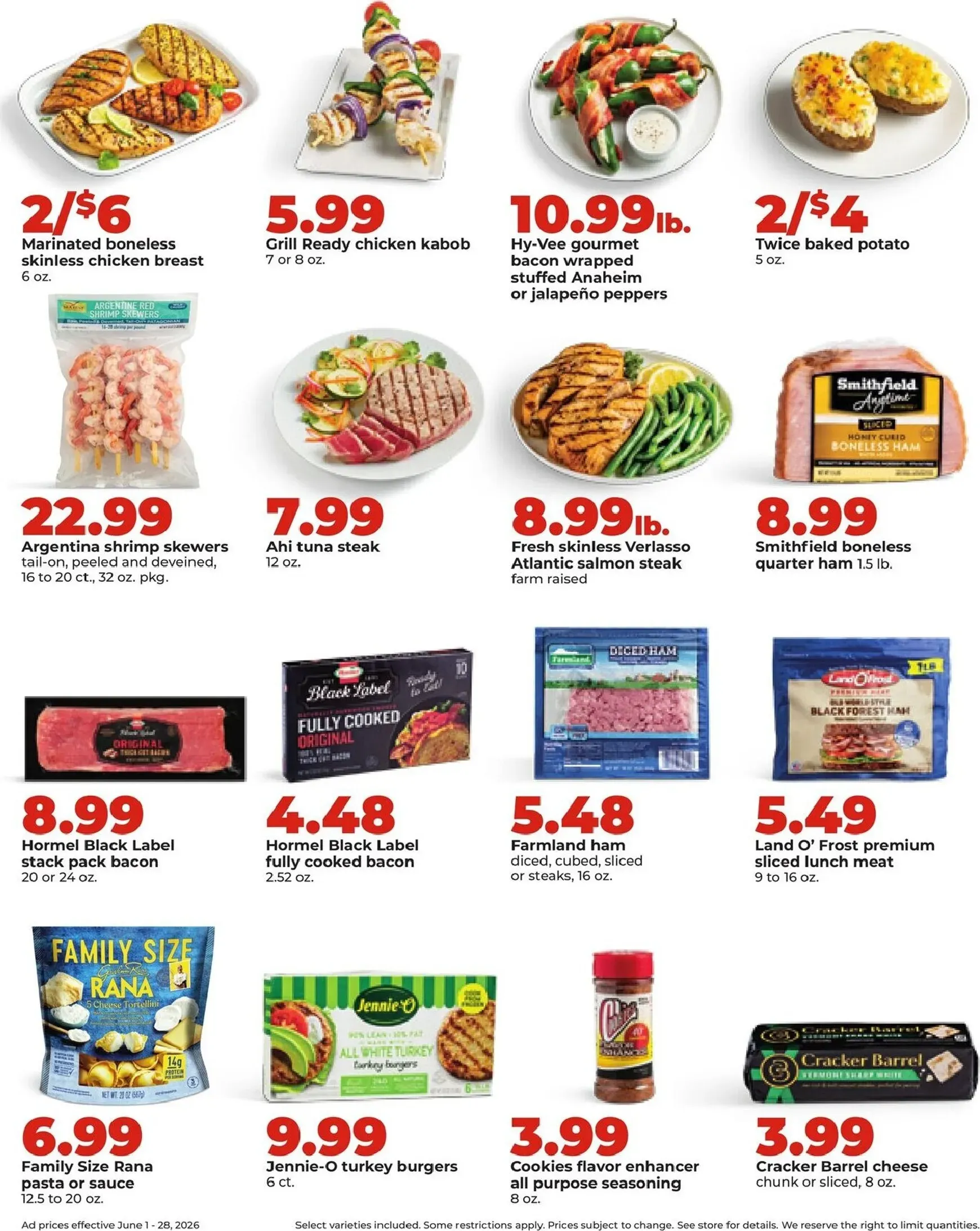 Weekly ad Current Hy Vee - Deals Good All Month Long leaflet valid from Monday 06/01/2026 to Sunday 06/28/2026 from June 1 to June 28 2026 - Page 16