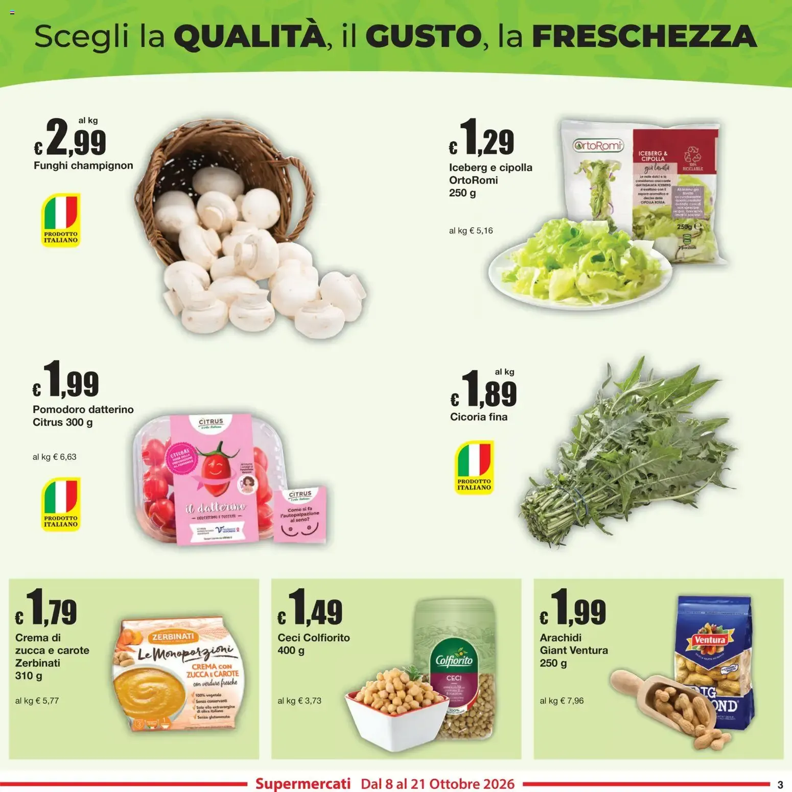 Sì con Te Sotto Prezzo da 8 ottobre a 21 ottobre di 2026 - Pagina del volantino 3