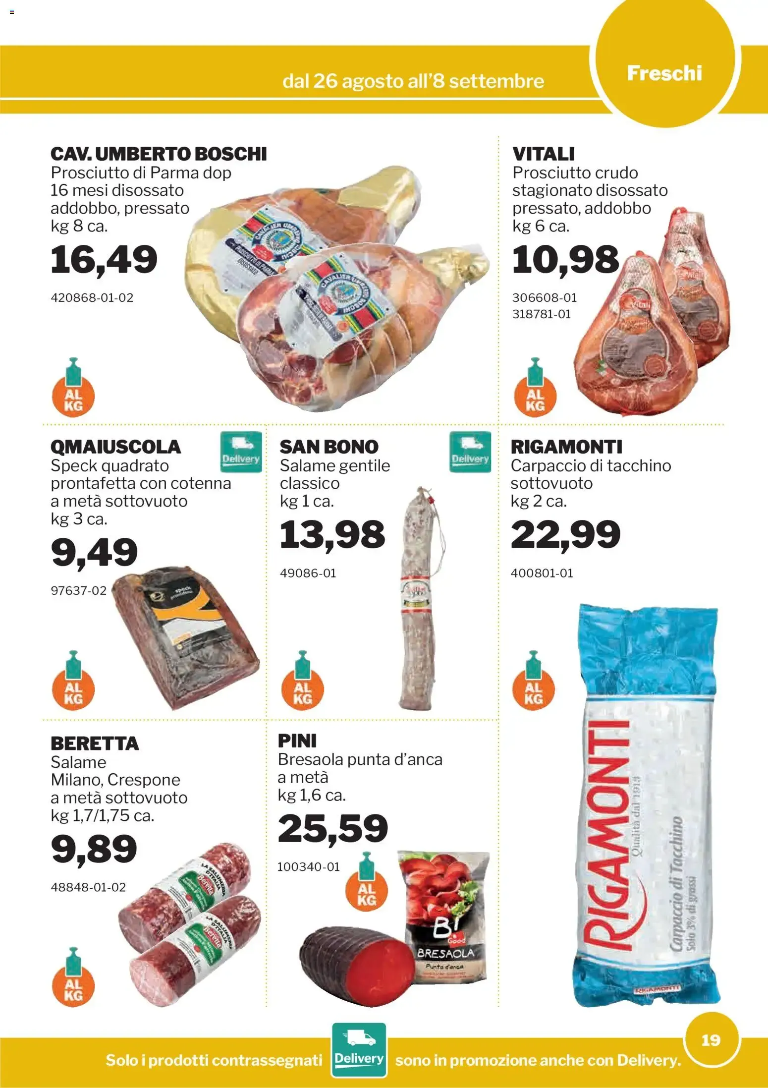 Promozioni GrosMarket da 26 agosto a 8 settembre di 2026 - Pagina del volantino 19