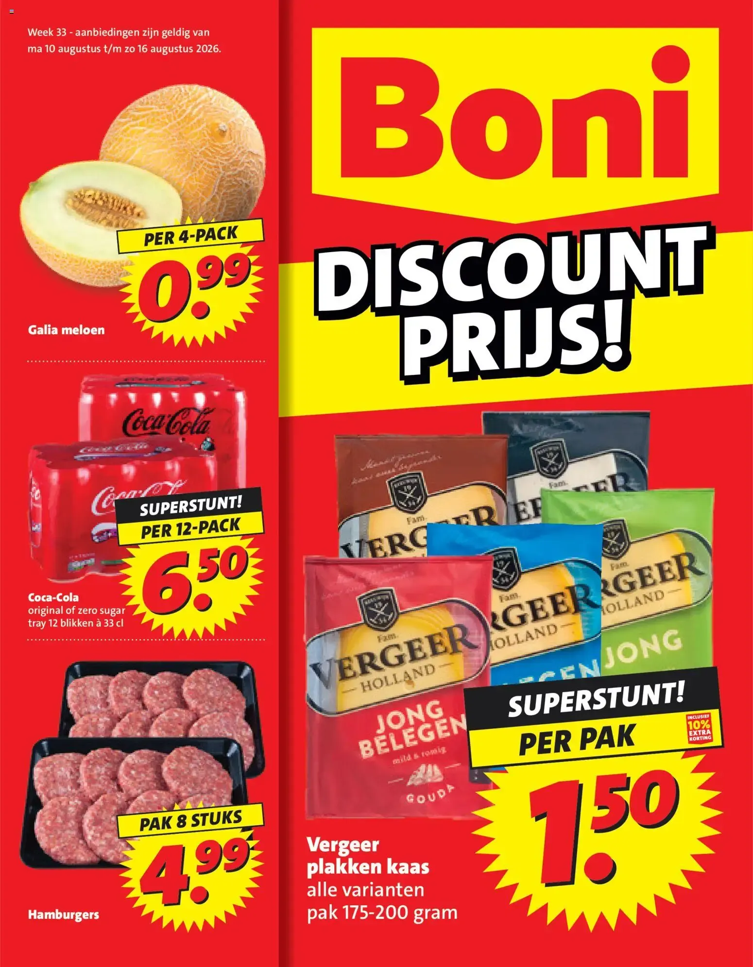 Boni folder vanaf 10-08-2026 || NIEUWE