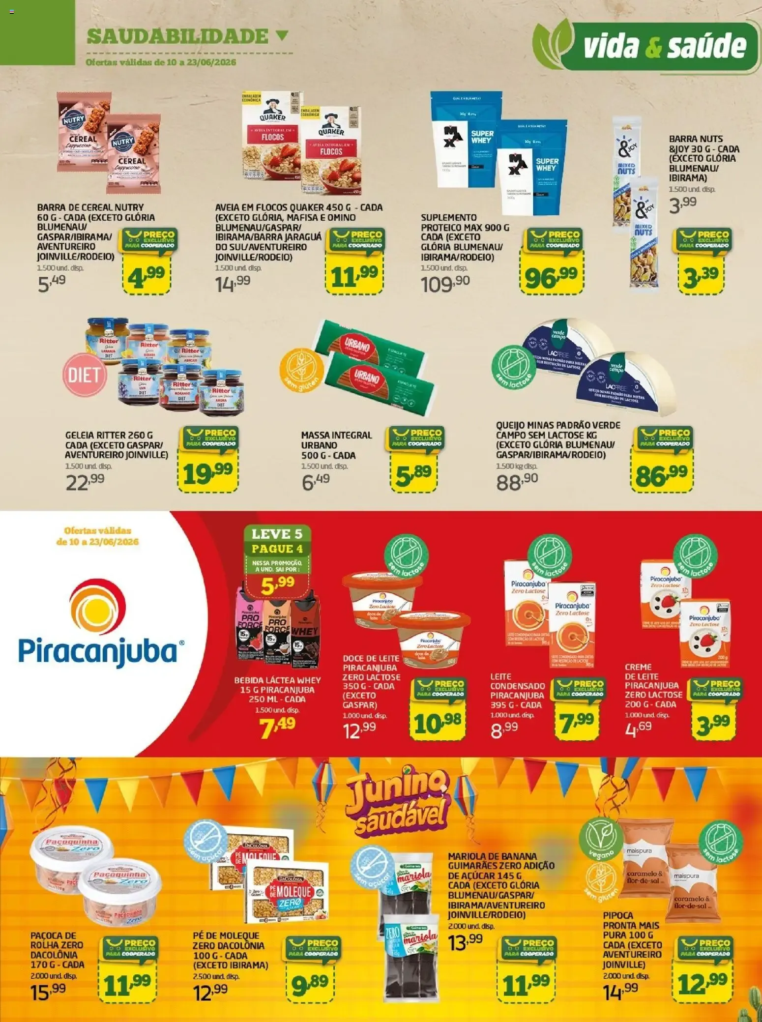 Encarte de Cooper Super Escalação de Ofertas 10 de junho até 23 de junho 2026 - Pagina 7