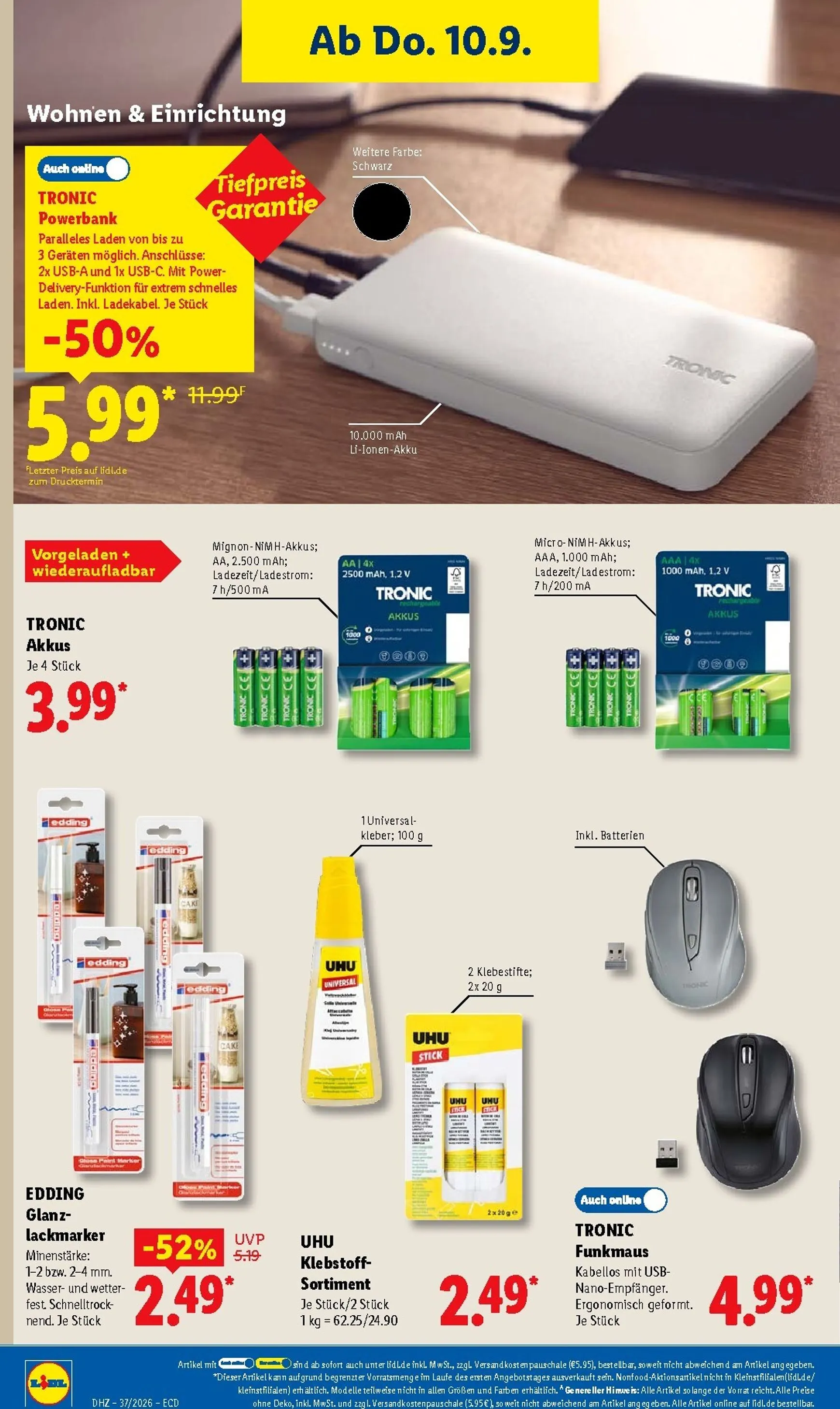 Lidl Prospekt – von Montag 07.09.2026 bis Samstag 12.09.2026 von 7. September bis 12. September 2026 - Prospekt seite 51