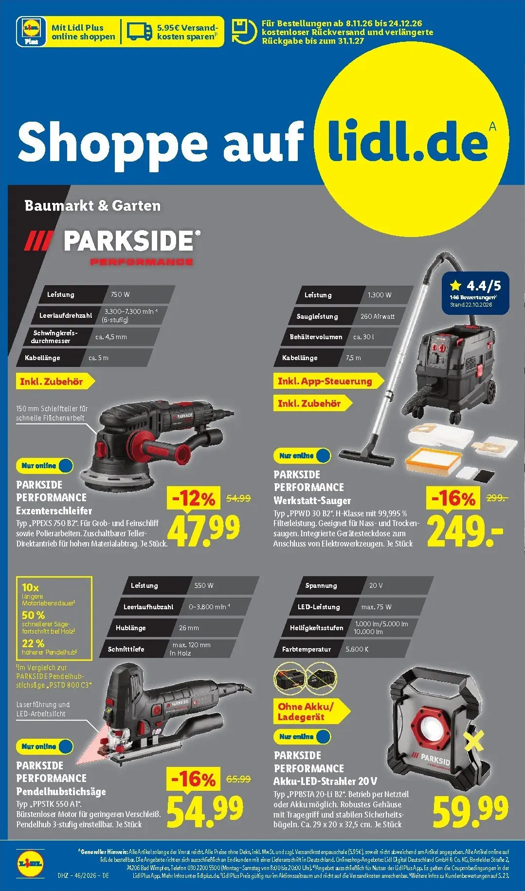 Lidl - Nonfood Prospekt nächste Woche – von Montag 09.11.2026 bis Samstag 14.11.2026 von 9. November bis 14. November 2026 - Prospekt seite 2