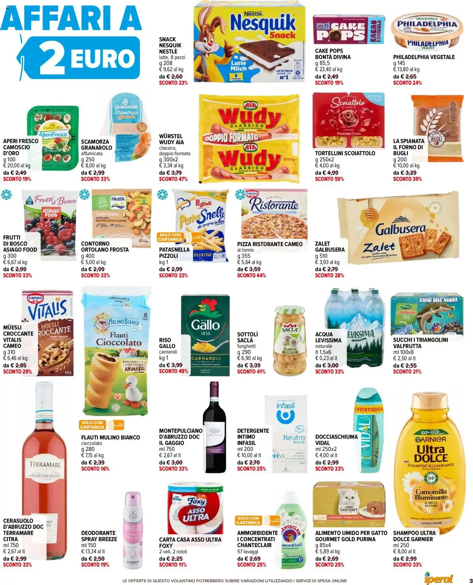 Iperal Supermercati - Affari a 1, 2, 3 Euro da 14 ottobre a 27 ottobre di 2026 - Pagina del volantino 3