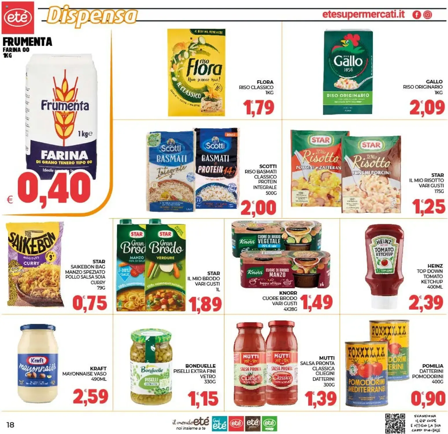 Eté volantino dal 02/10/2026 - online Offerte da 2 ottobre a 12 ottobre di 2026 - Pagina del volantino 18