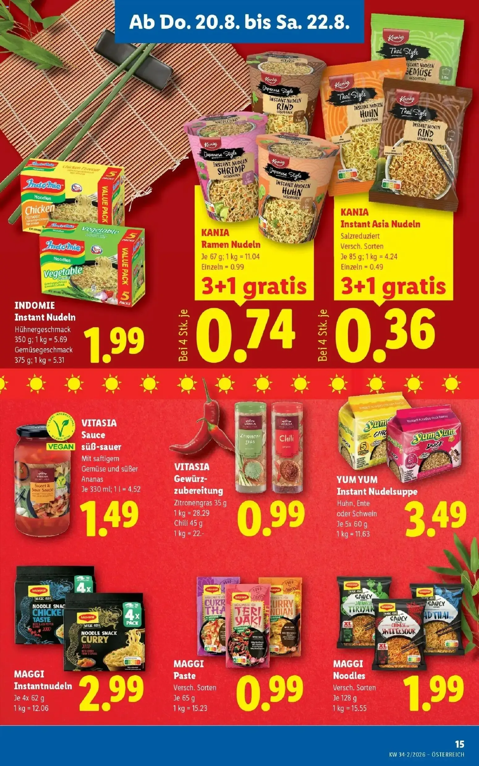 Lidl Plus - Österreichs günstigste Preise von 20. August bis 22. August 2026 - Flugblätt seite  17