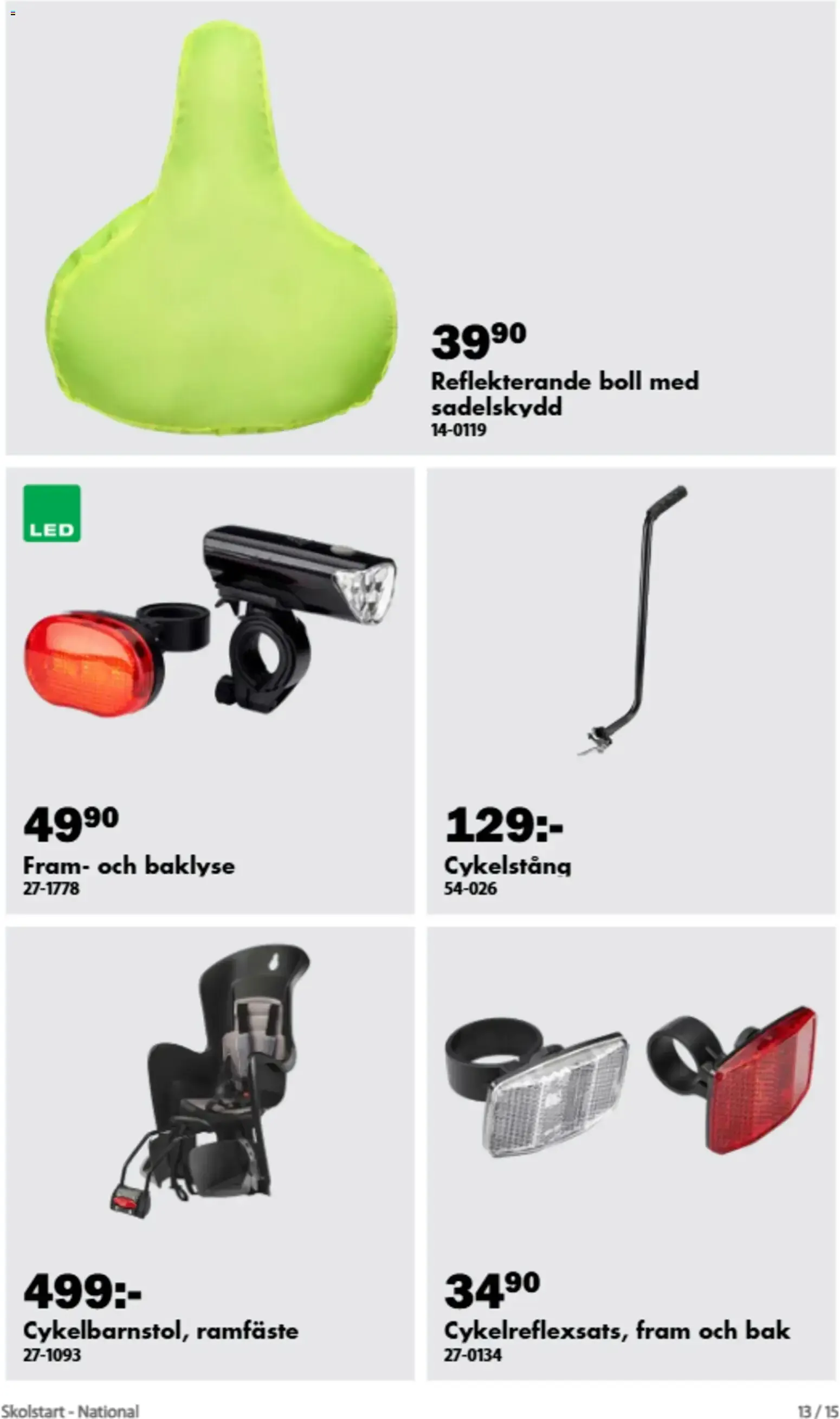 Biltema - Skolstart 2026 från 17 augusti till 30 augusti 2026 - Reklamblad sidor 4