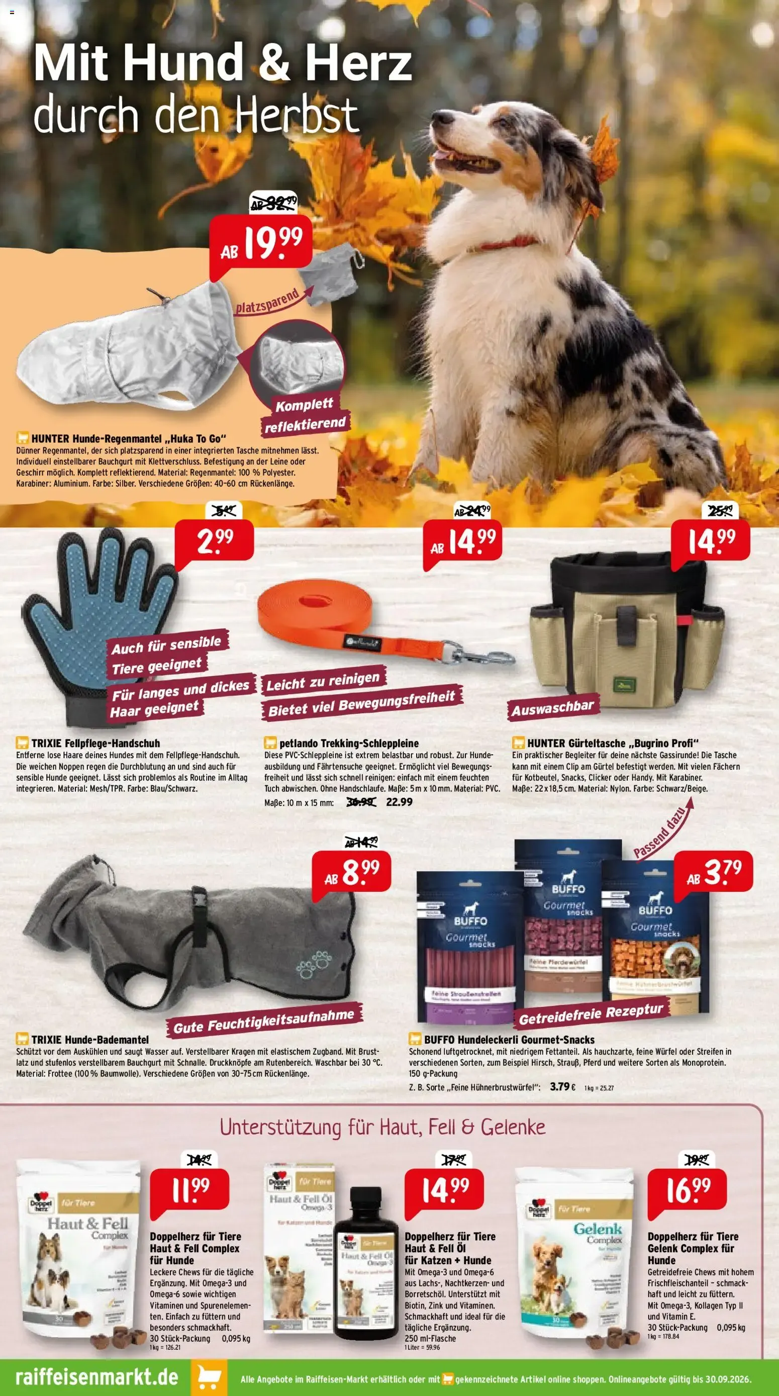 Raiffeisen-Markt: Herbstzauber im Garten von 1. September bis 30. September 2026 - Prospekt seite 5
