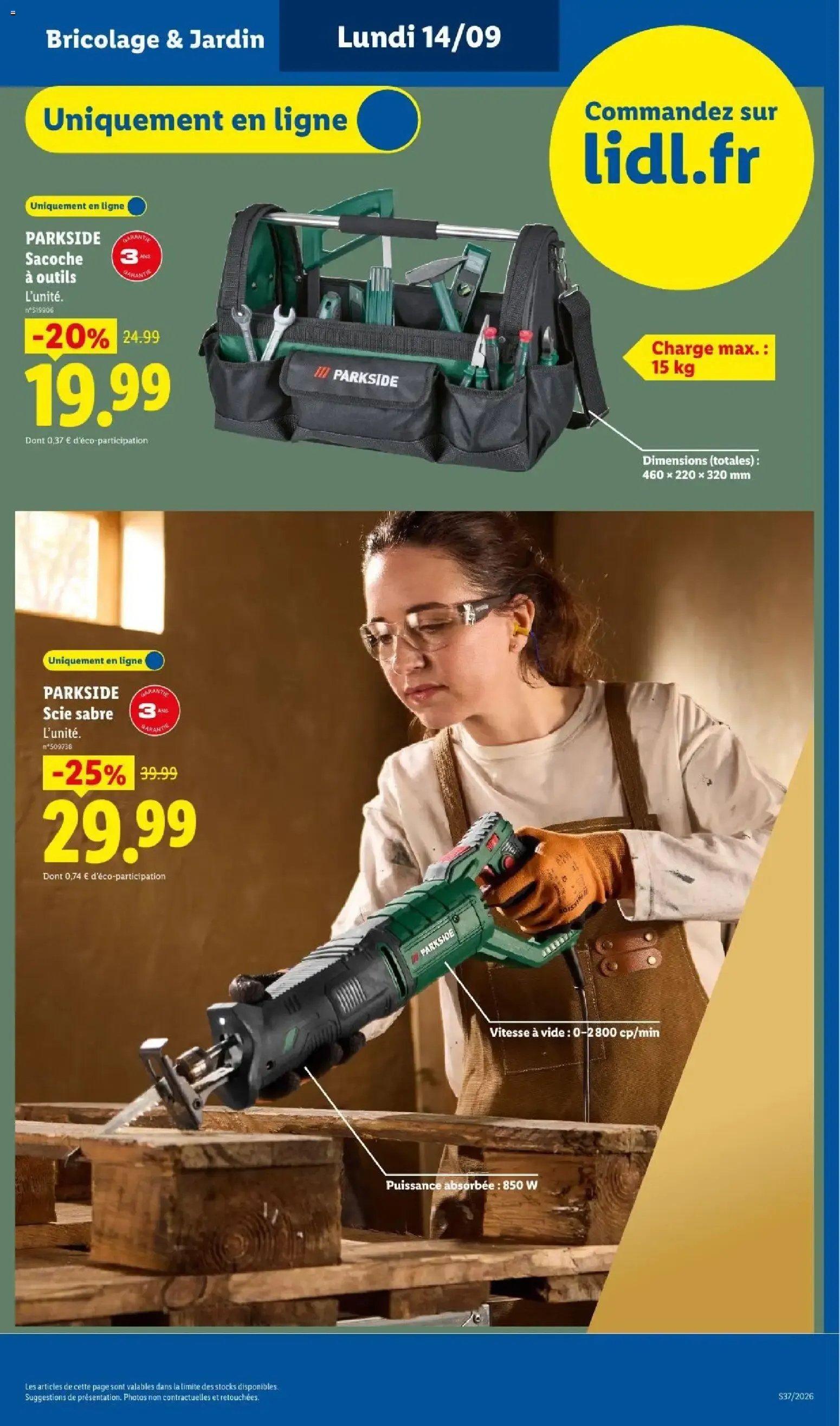 Catalogue LIDL du 10/09/2026 | Promo prospectus en ligne du 10 septembre au 16 septembre 2026 - Catalogue page 9