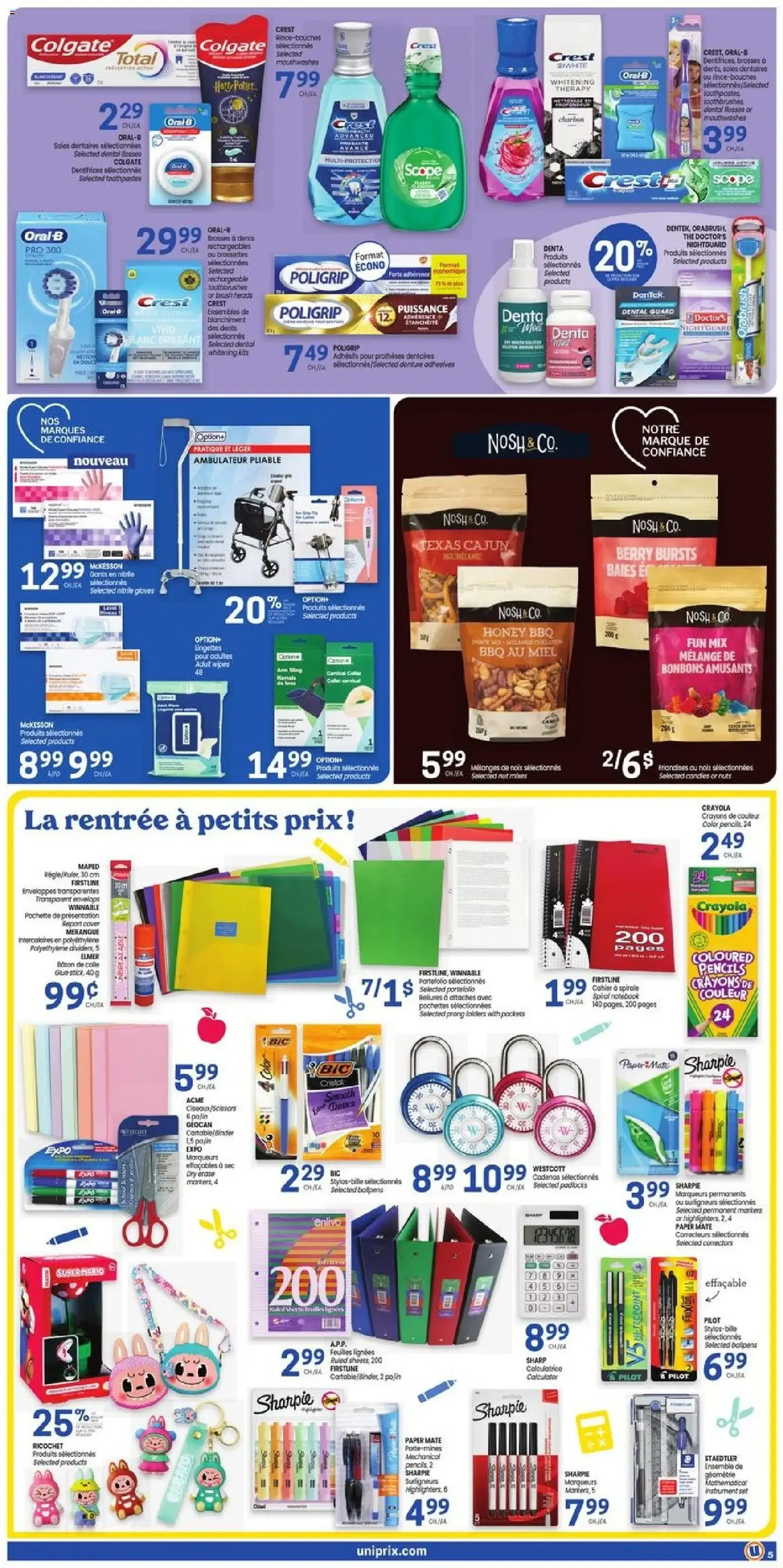 Uniprix weekly flyer / circulaire from August 6 to August 12 2026 - flyer page 6