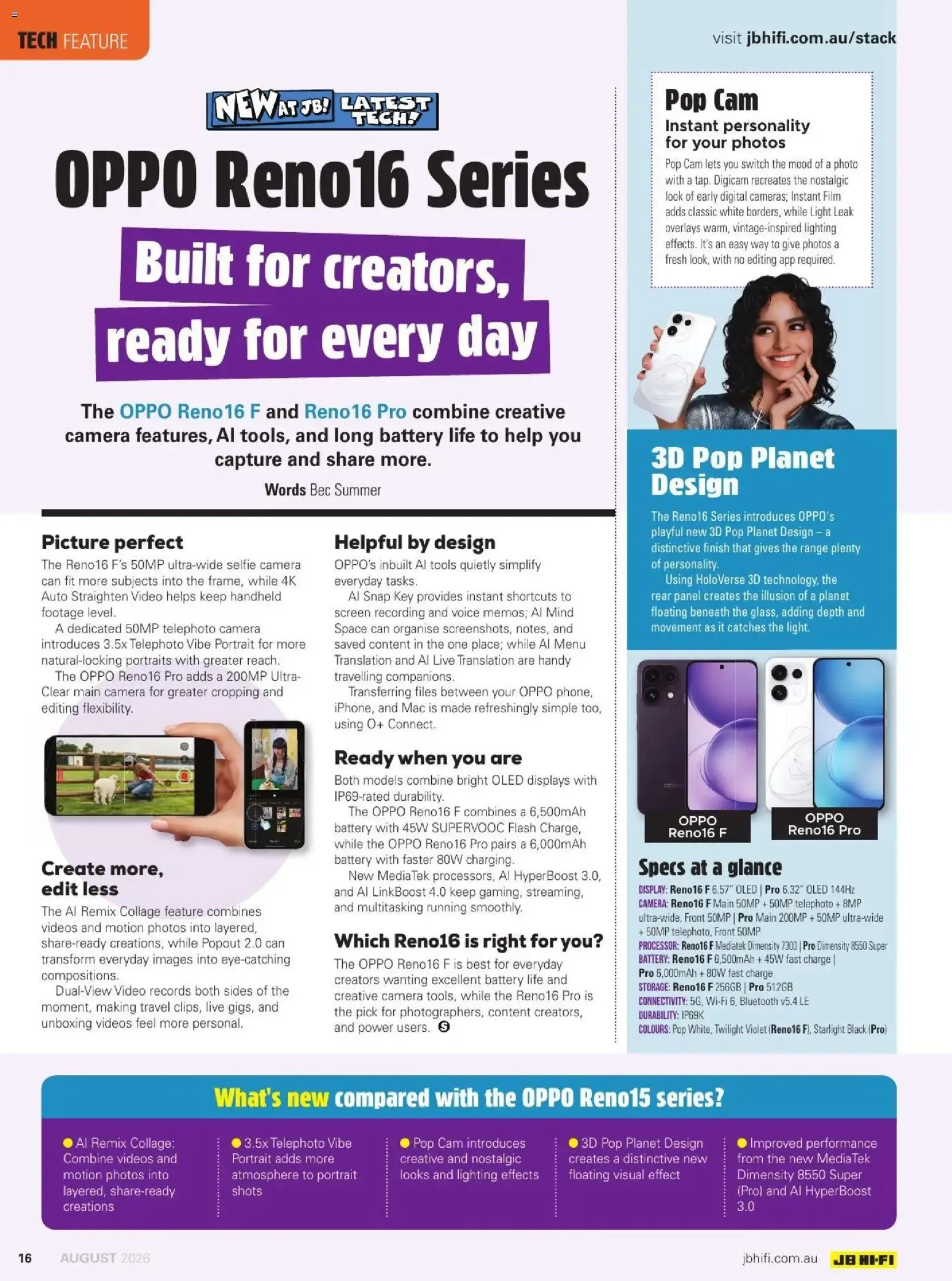 JB Hi-Fi STACK August - 01/08/2026 > weekly / monthly specials - Catalogue valid from 1 August to 31 August 2026 - page 16
