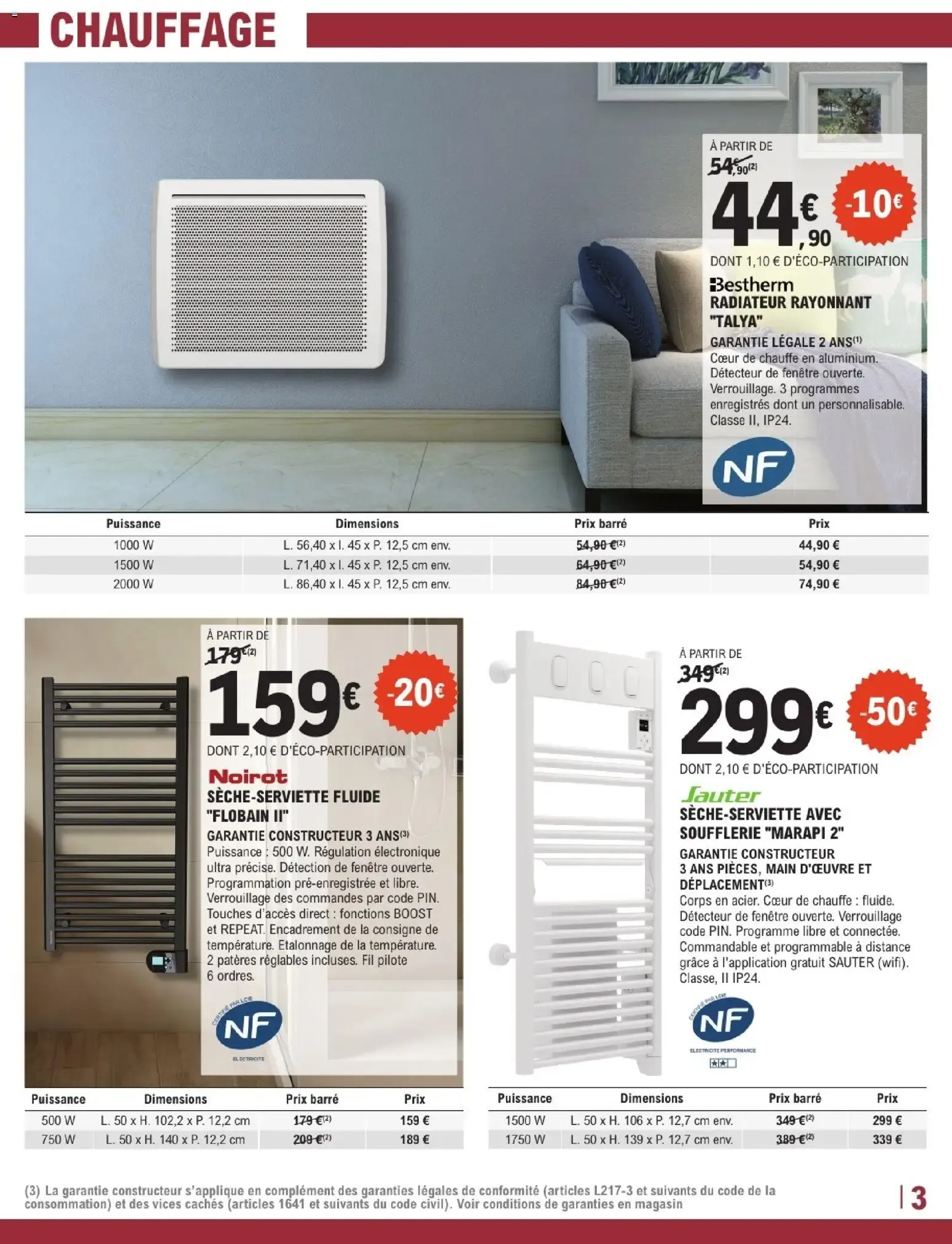 Brico E.Leclerc Arrivages bricolage à partir du 25/08/2026 - promo en ligne du 25 août au 12 septembre 2026 - Catalogue page 3