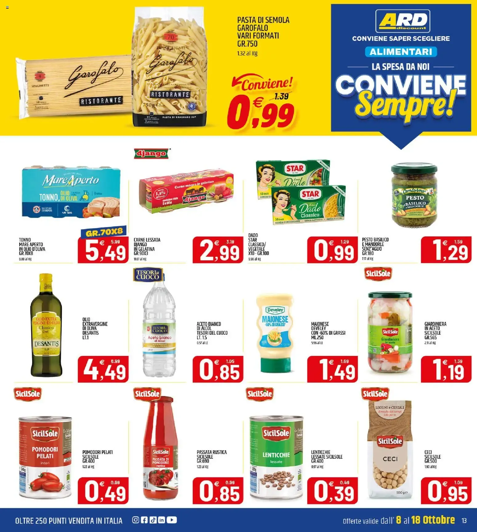 Nuovo ARD Discount volantino dal 08/10/2026 > offerte anteprima 🛍️ da 8 ottobre a 18 ottobre di 2026 - Pagina del volantino 13