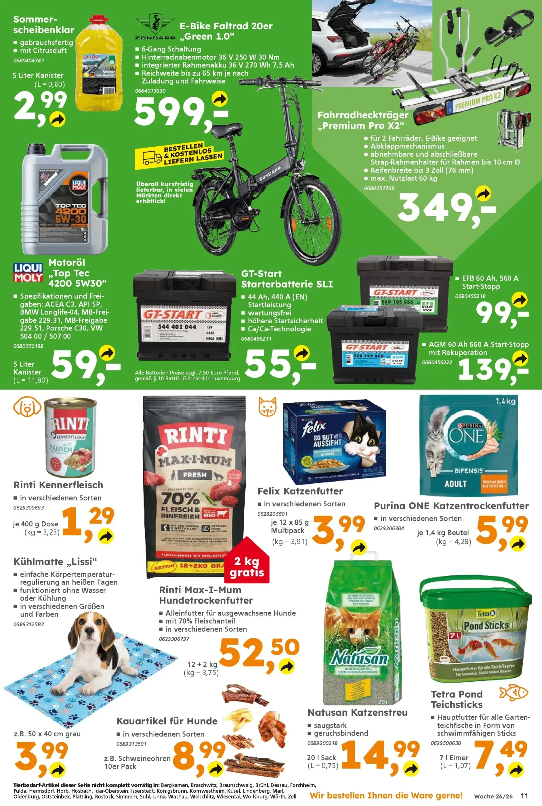Globus Baumarkt - Moonlight-Shopping von 22. Juni bis 27. Juni 2026 - Prospekt seite 11