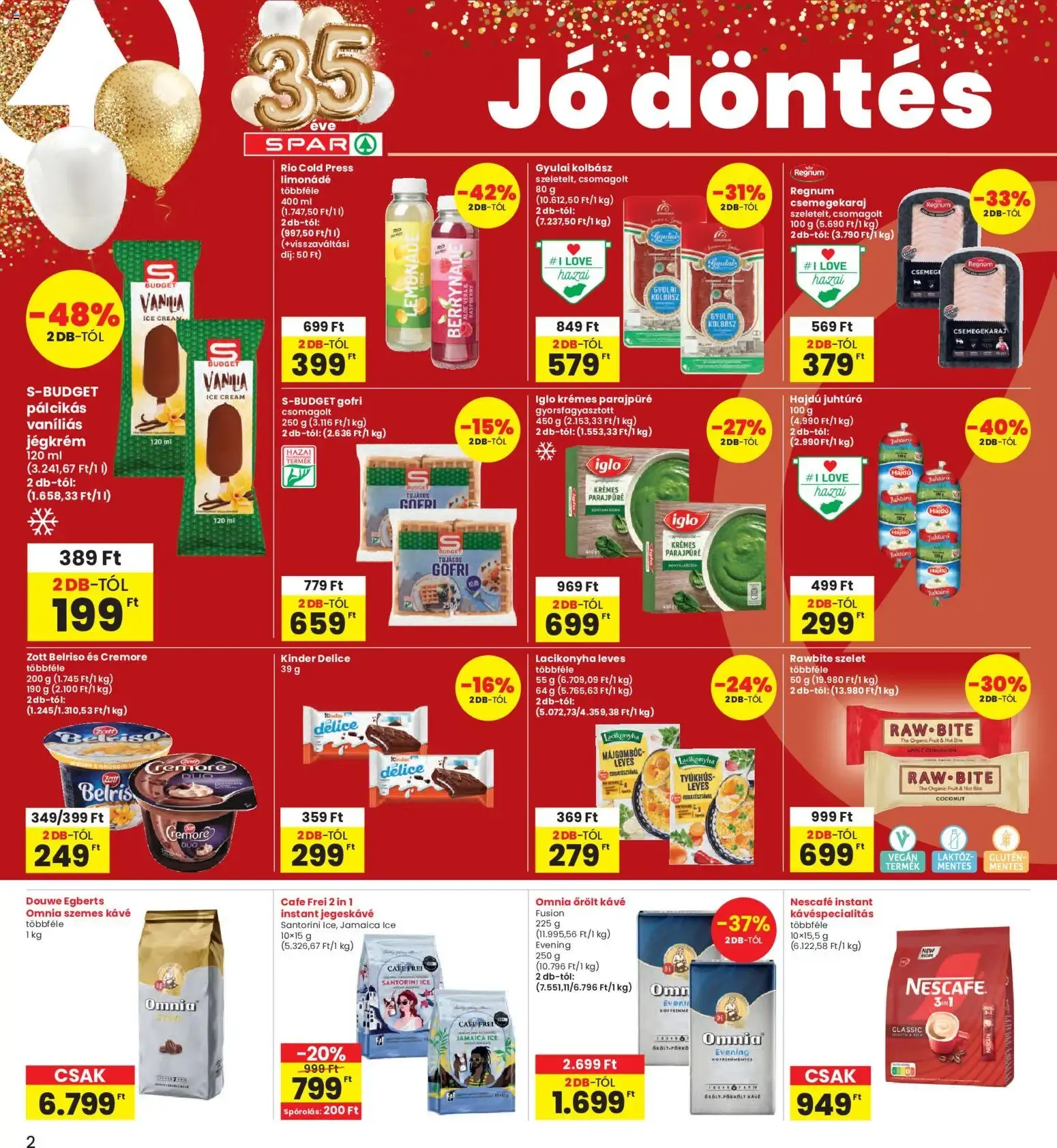 Katalógus Interspar akciós újság - 2026.08.06. -tól/töl > akció, lapozható szórólap 🛍️ augusztus 6.-tól augusztus 12.-ig 2026. - Oldal 2