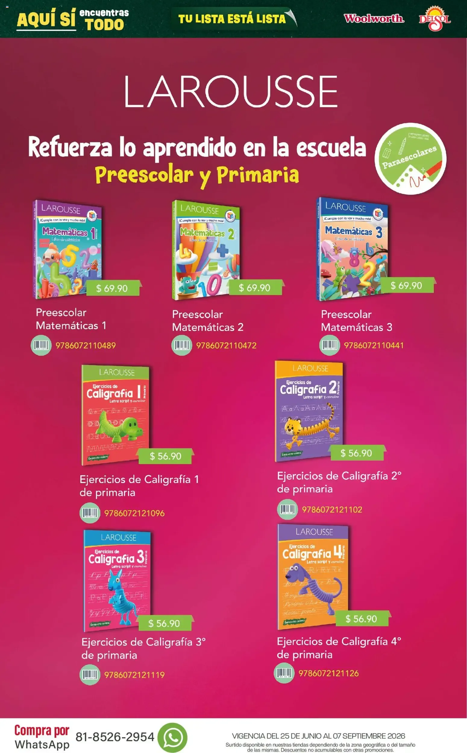 Catálogo de Del Sol y Woolworth catálogo Back To School (25/06/2026 - 07/09/2026) - catálogo en línea 25 de junio al 7 de septiembre 2026 - Pagina 30