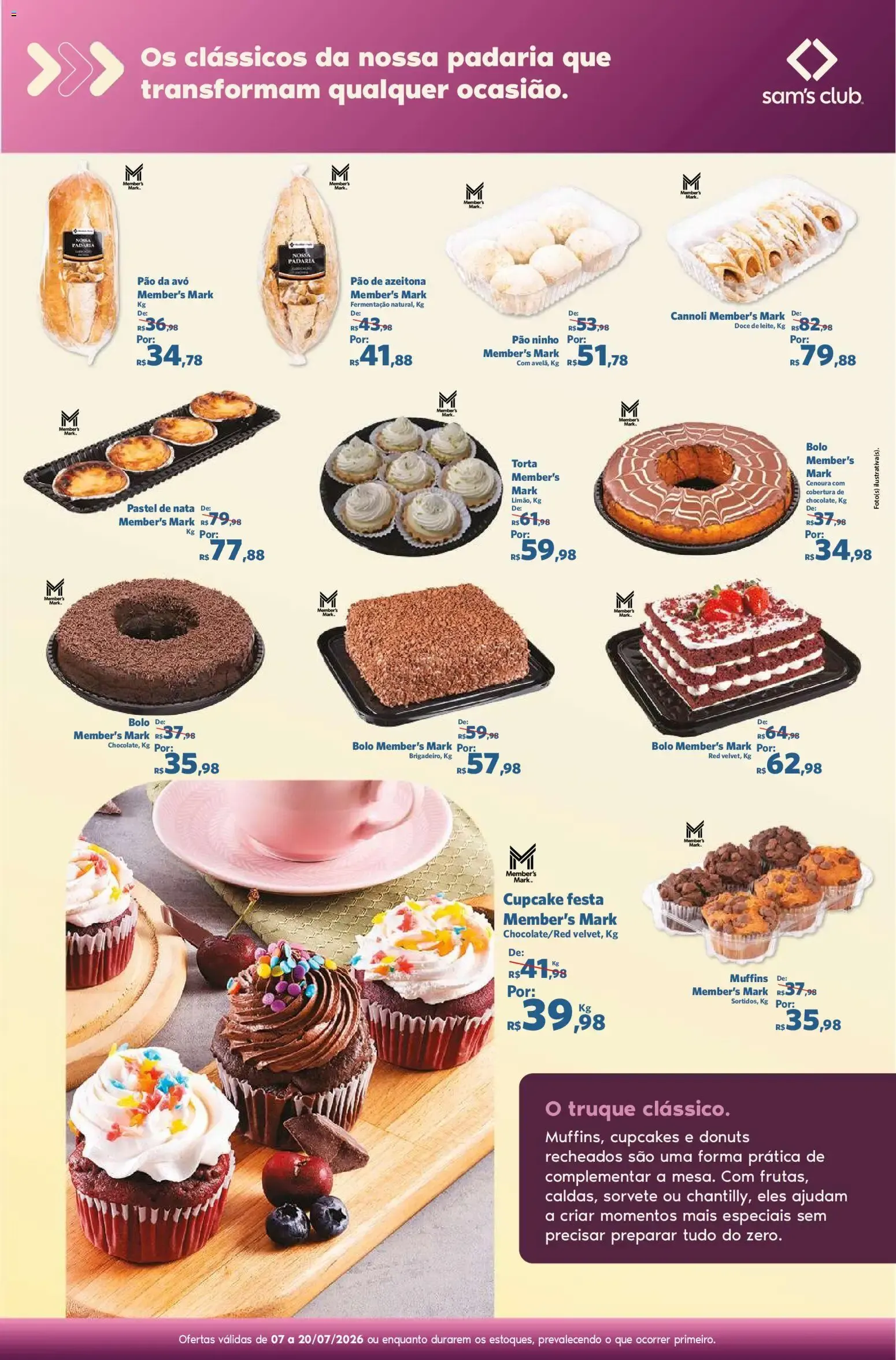 Encarte de Sam's Club ofertas Mundo das Delícias de 07/07/2026 | Promoções Online 7 de julho até 20 de julho 2026 - Pagina 10
