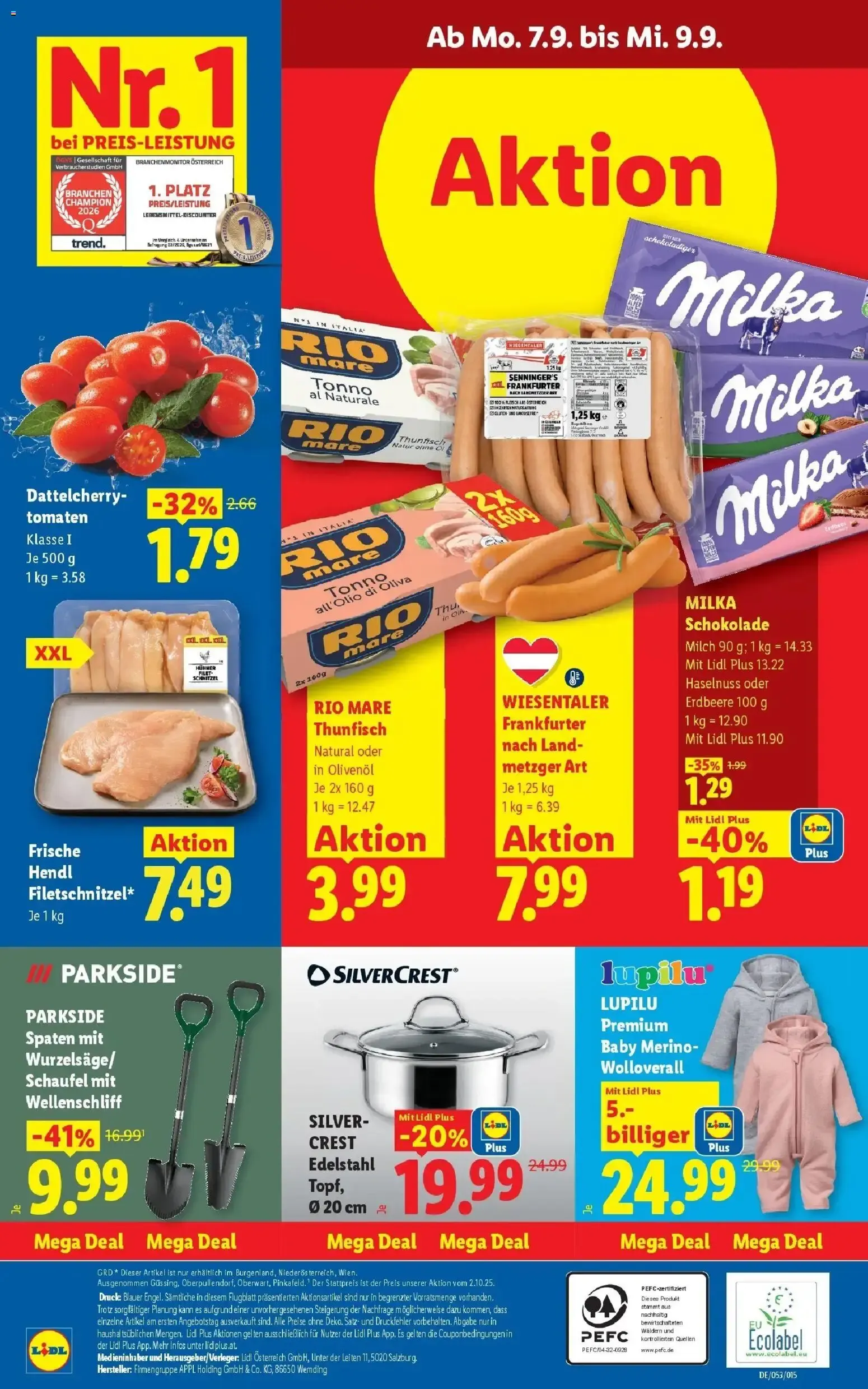 Lidl Ofertas del 03.09 al 05.09 von 3. September bis 5. September 2026 - Flugblätt seite  31