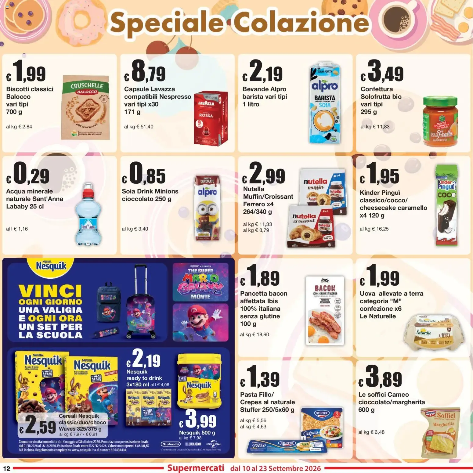 Sì con Te volantino dal 10/09/2026 - online Offerte da 10 settembre a 23 settembre di 2026 - Pagina del volantino 12