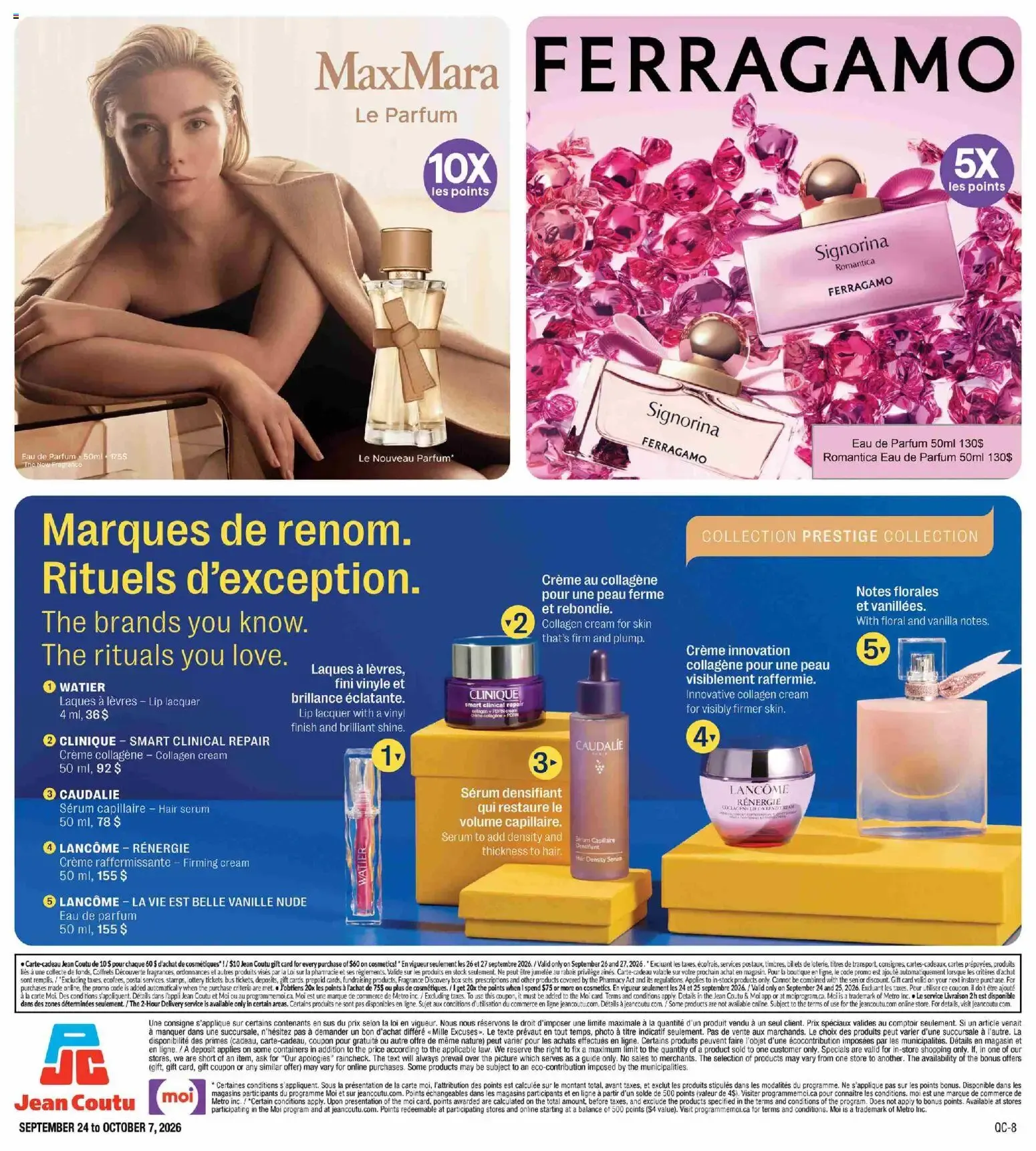 Jean Coutu - Encart rentrée beauté from Sep 24, 2026 > weekly specials & deals from September 24 to October 7 2026 - flyer page 8