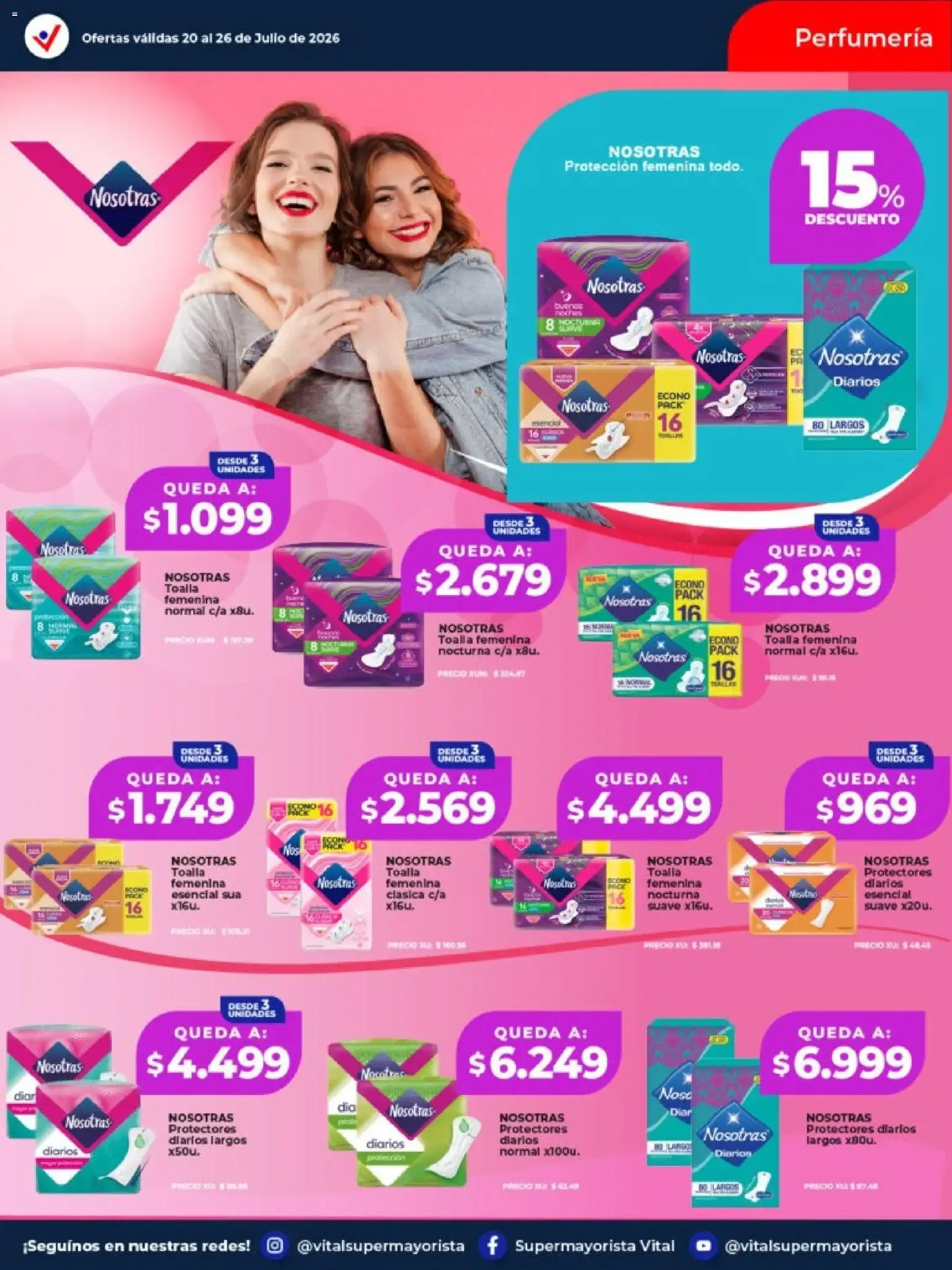 Ofertas de Vital - Ofertas || del 20/07/2026 - 26/07/2026 || Catálogo 20 de julio al 26 de julio 2026 - Página 7 del catálogo