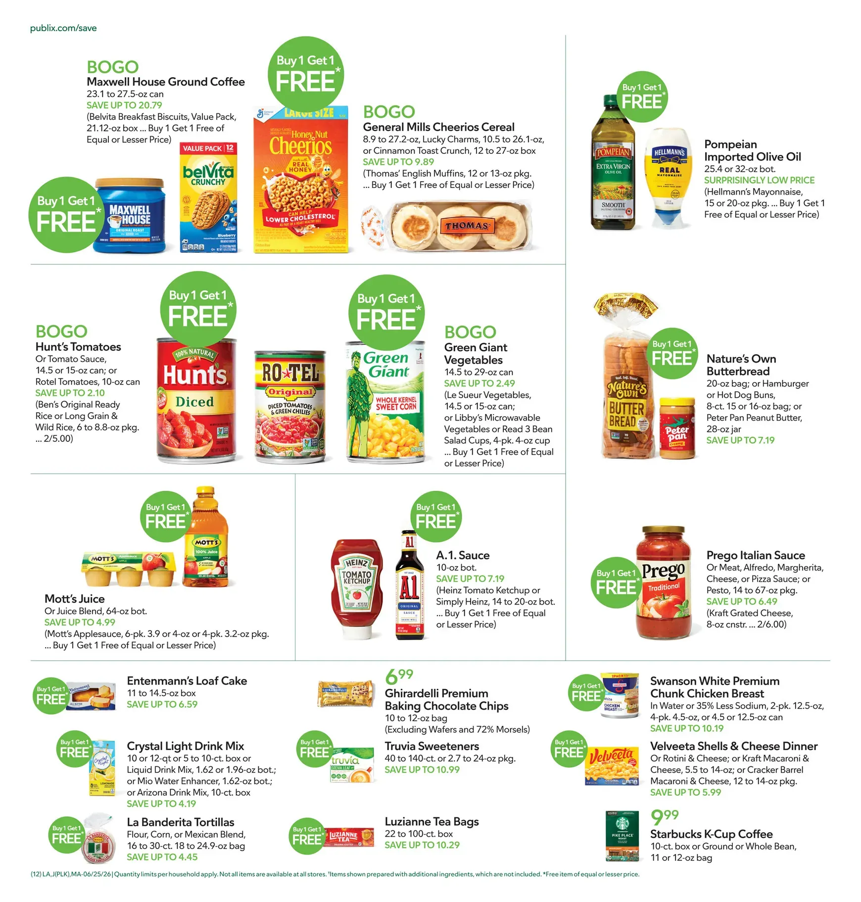 Weekly ad Current Publix leaflet valid from Thursday 06/25/2026 to Wednesday 07/01/2026 from June 25 to July 1 2026 - Page 12