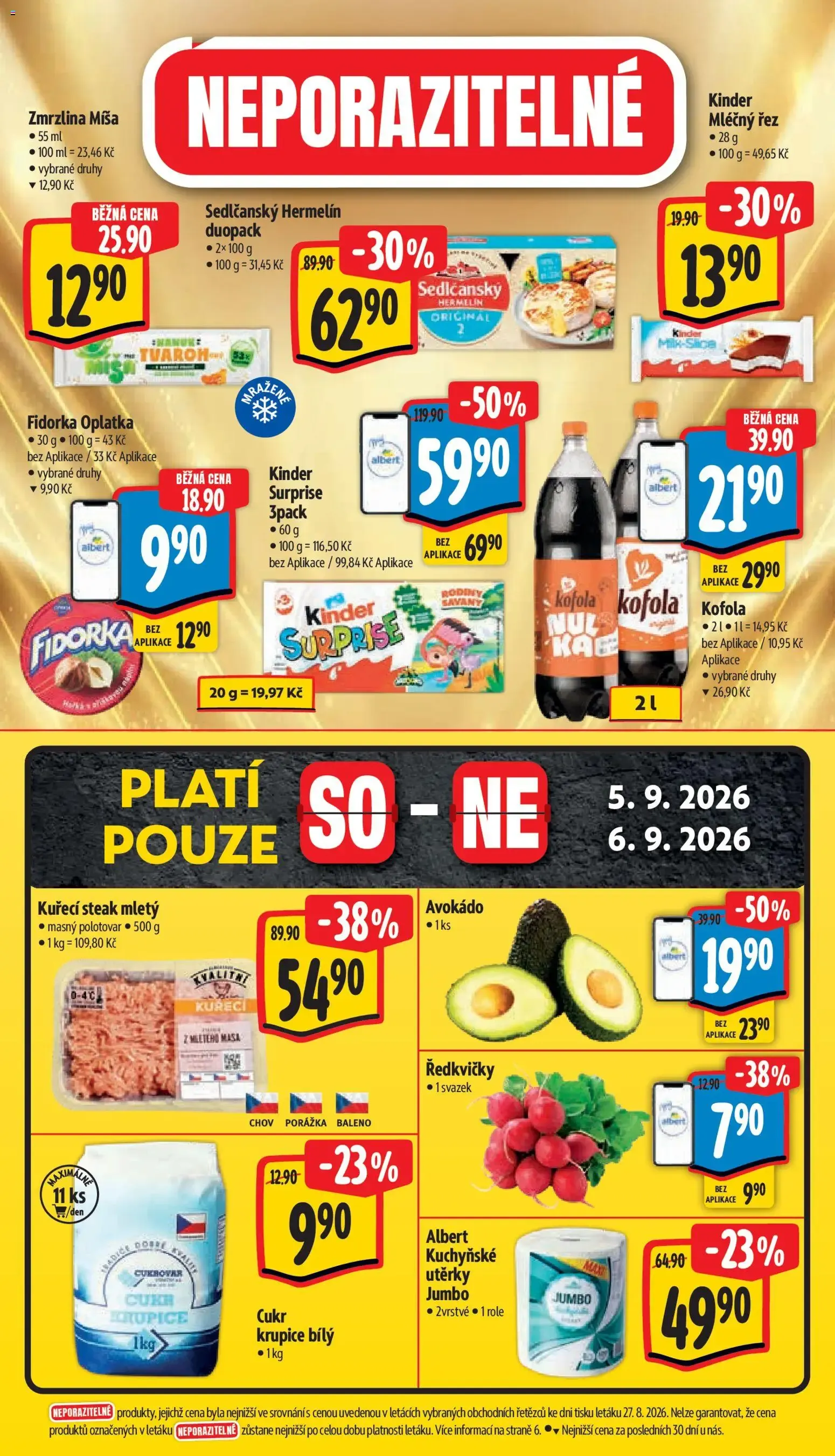 Albert leták - Supermarket od 02.09.2026 - Akční leták - 2. září 8. září 2026 - Page 41