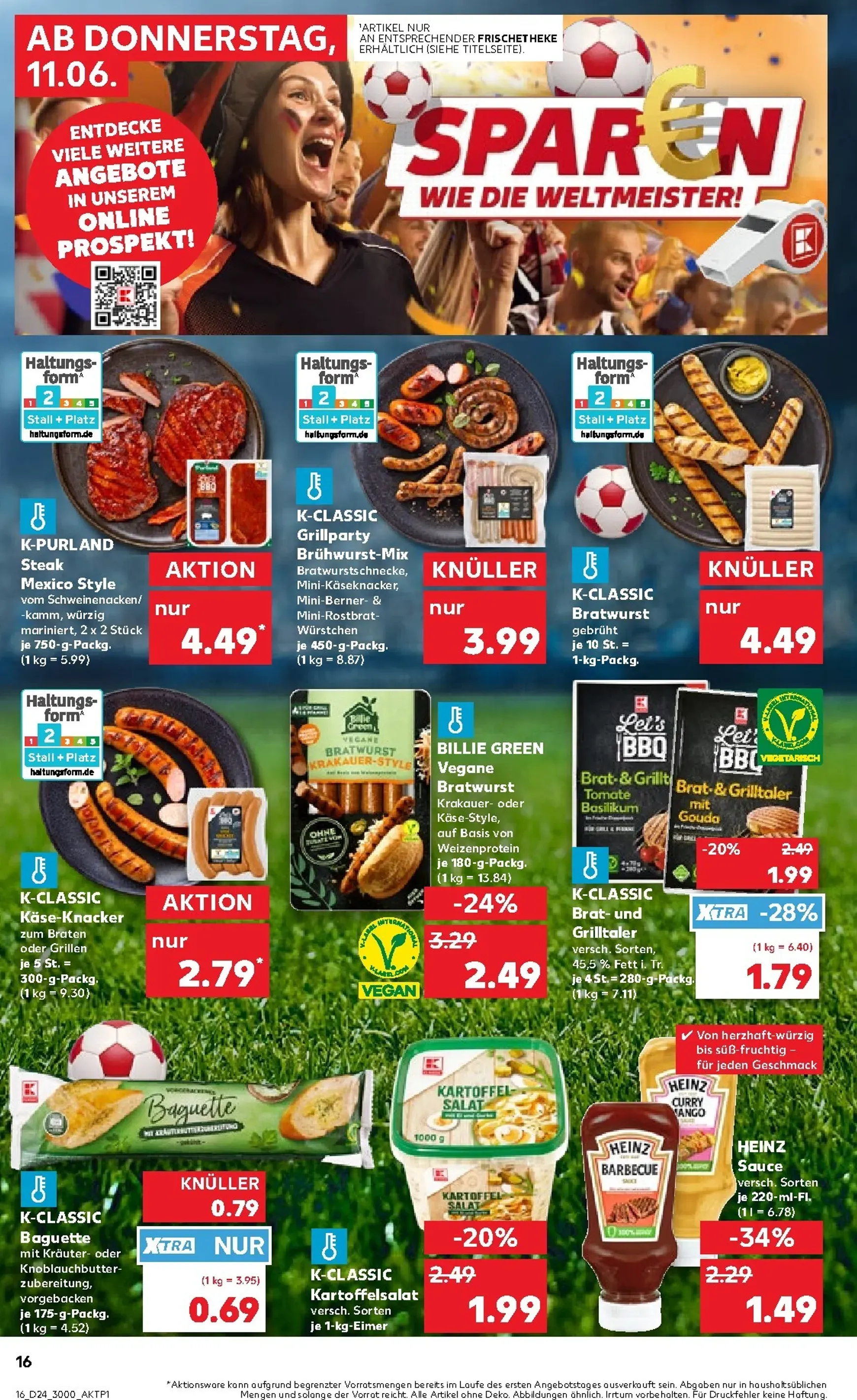 Kaufland Prospekt – von Donnerstag 11.06.2026 bis Mittwoch 17.06.2026 von 11. Juni bis 17. Juni 2026 - Prospekt seite 16