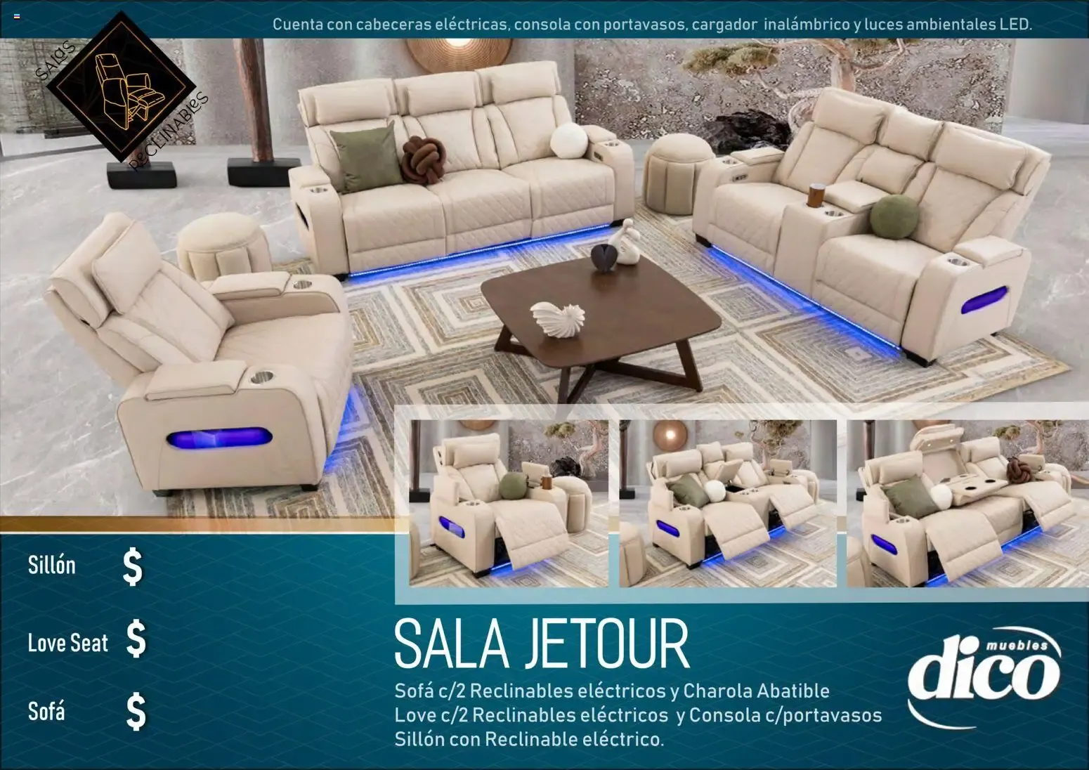 Catálogo de Muebles Dico catálogo Salas reclinables (27/03/2026 - 31/08/2026) - catálogo en línea 27 de marzo al 31 de agosto 2026 - Pagina 14
