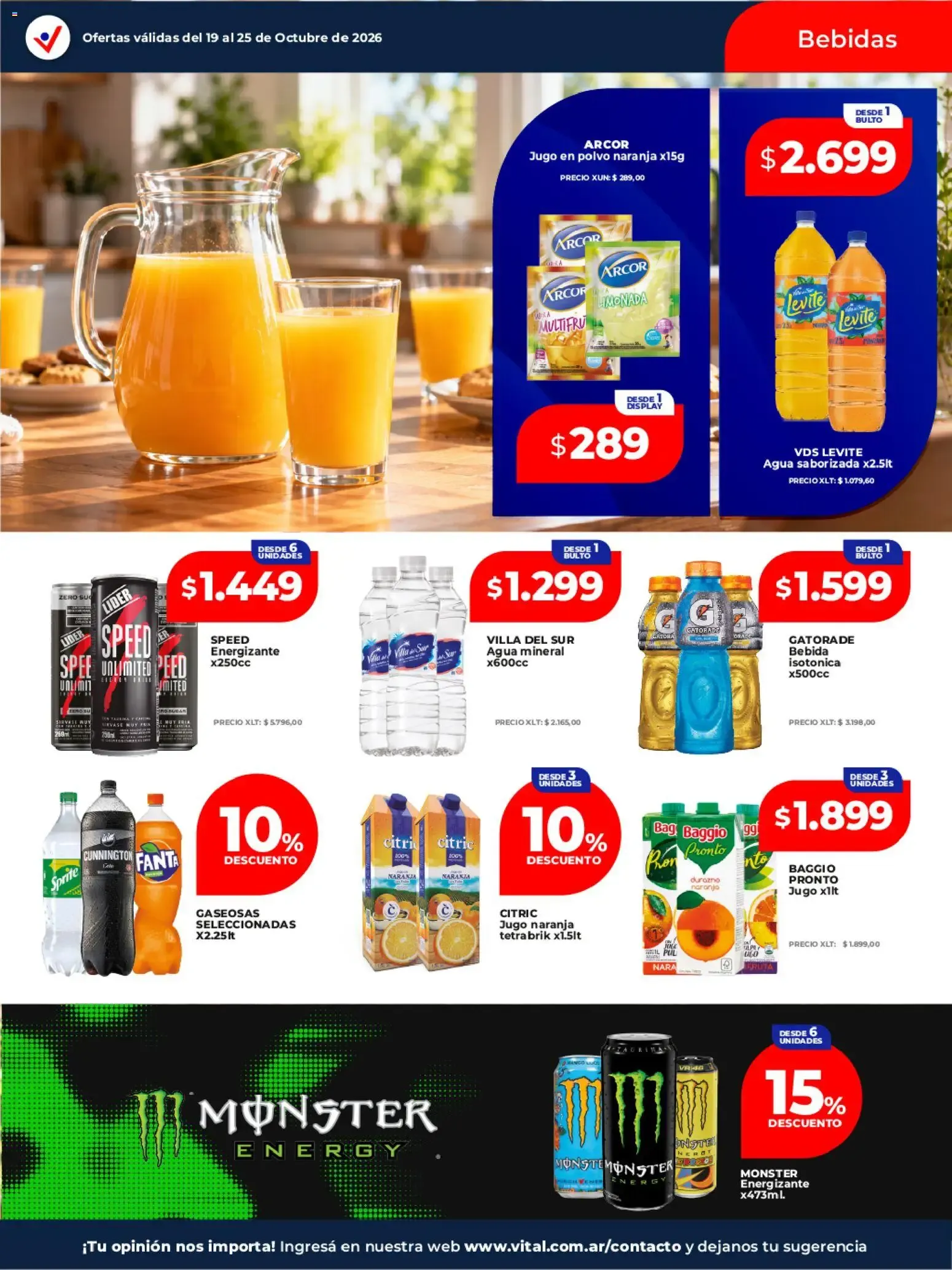 Ofertas de Vital - Ofertas || del 19/10/2026 - 25/10/2026 || Catálogo 19 de octubre al 25 de octubre 2026 - Página 18 del catálogo