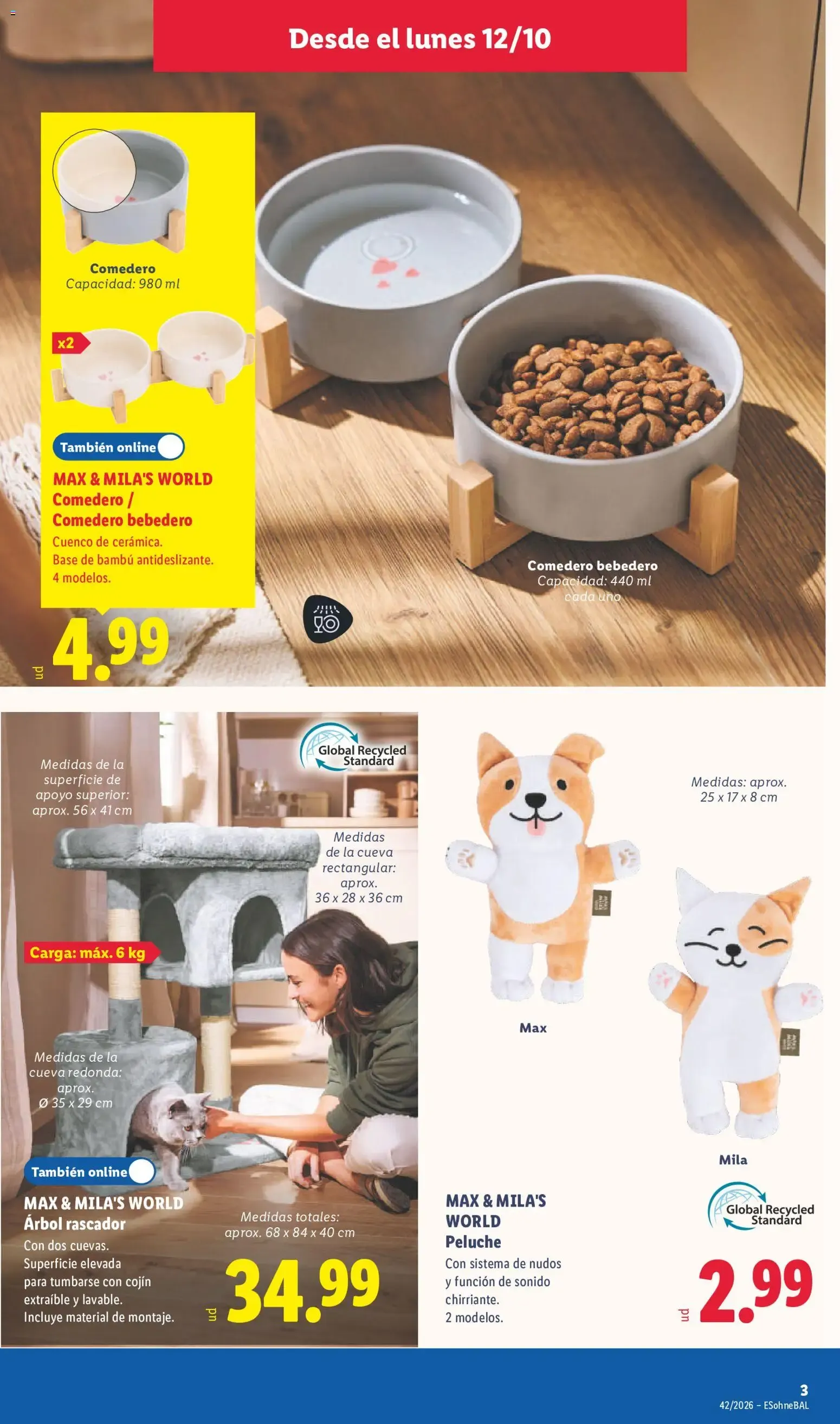 Catálogo de Lidl folleto de bazar del 12/10/2026 | Ofertas 12 de octubre al 18 de octubre 2026 - Página 7