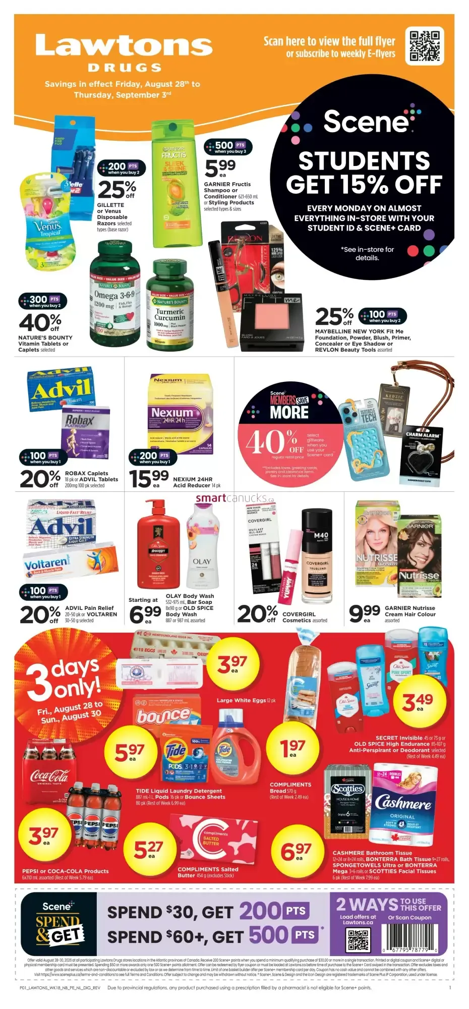 Lawtons Drugs flyer week 35 from August 28 to September 3 2026 - flyer page 1