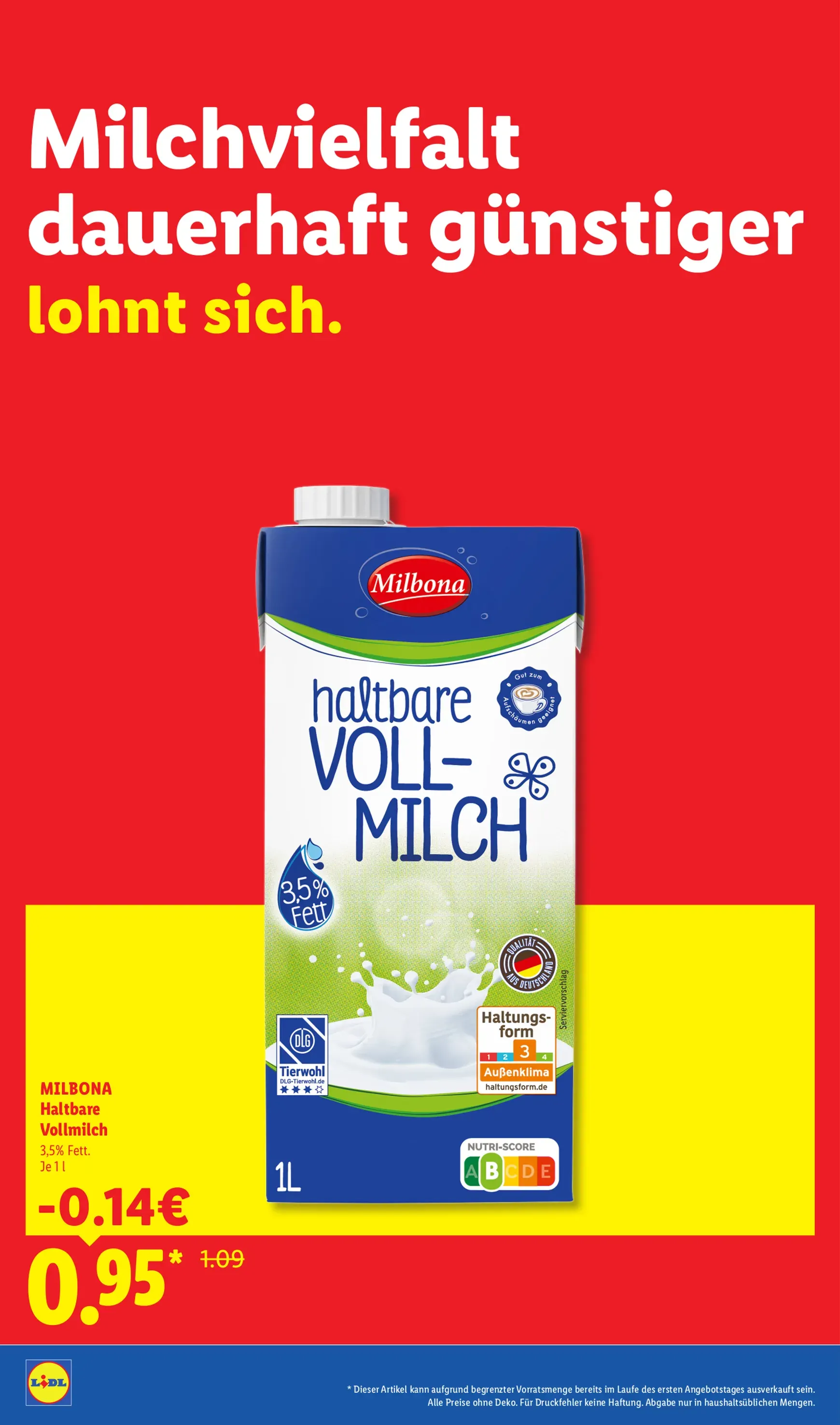 Lidl: Der Preisführer macht Deutschland dauerhaft günstiger! von 1. Juli bis 31. August 2026 - Prospekt seite 32