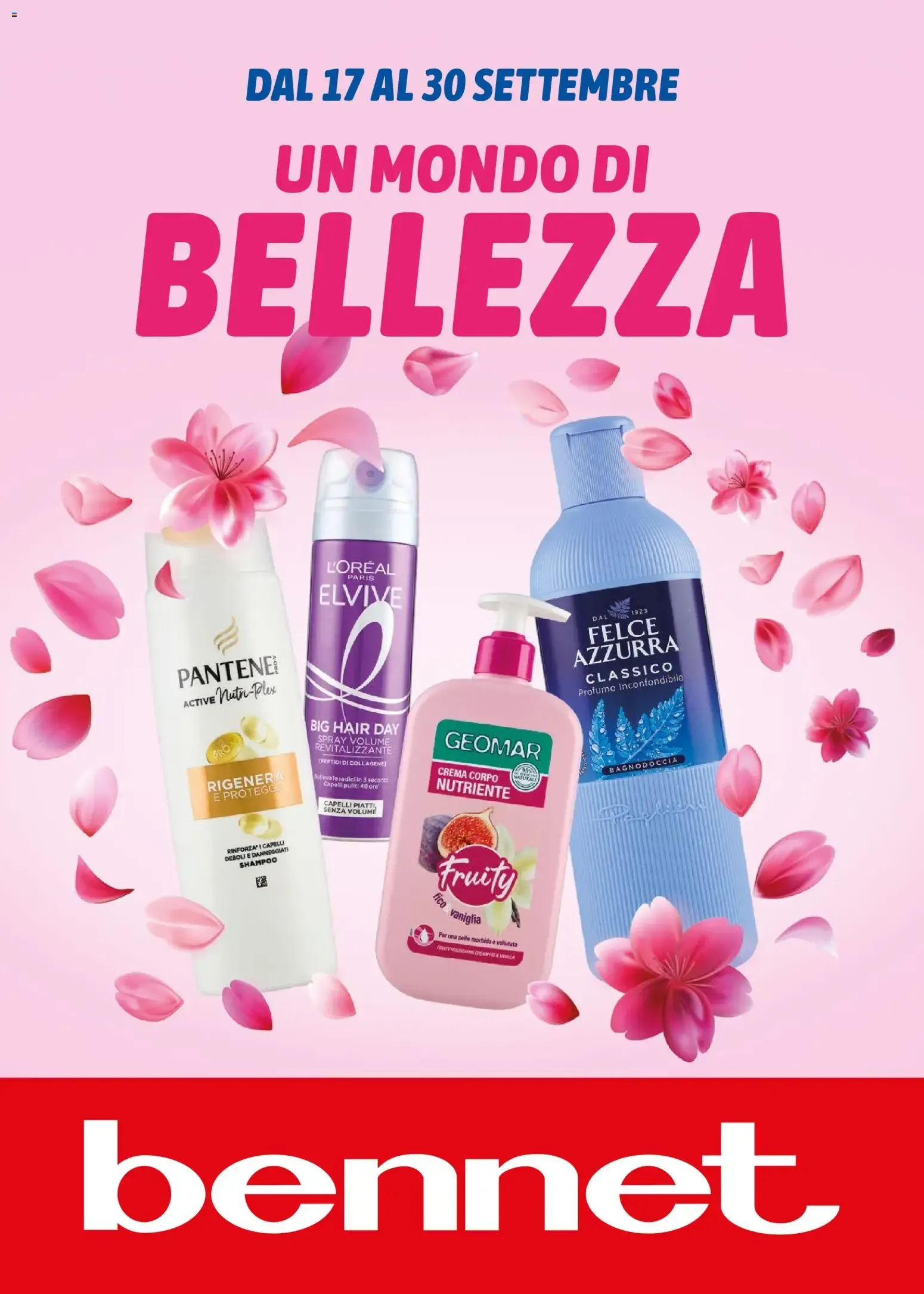 Bennet - Un Mondo di Bellezza da 17 settembre a 30 settembre di 2026 - Pagina del volantino 1