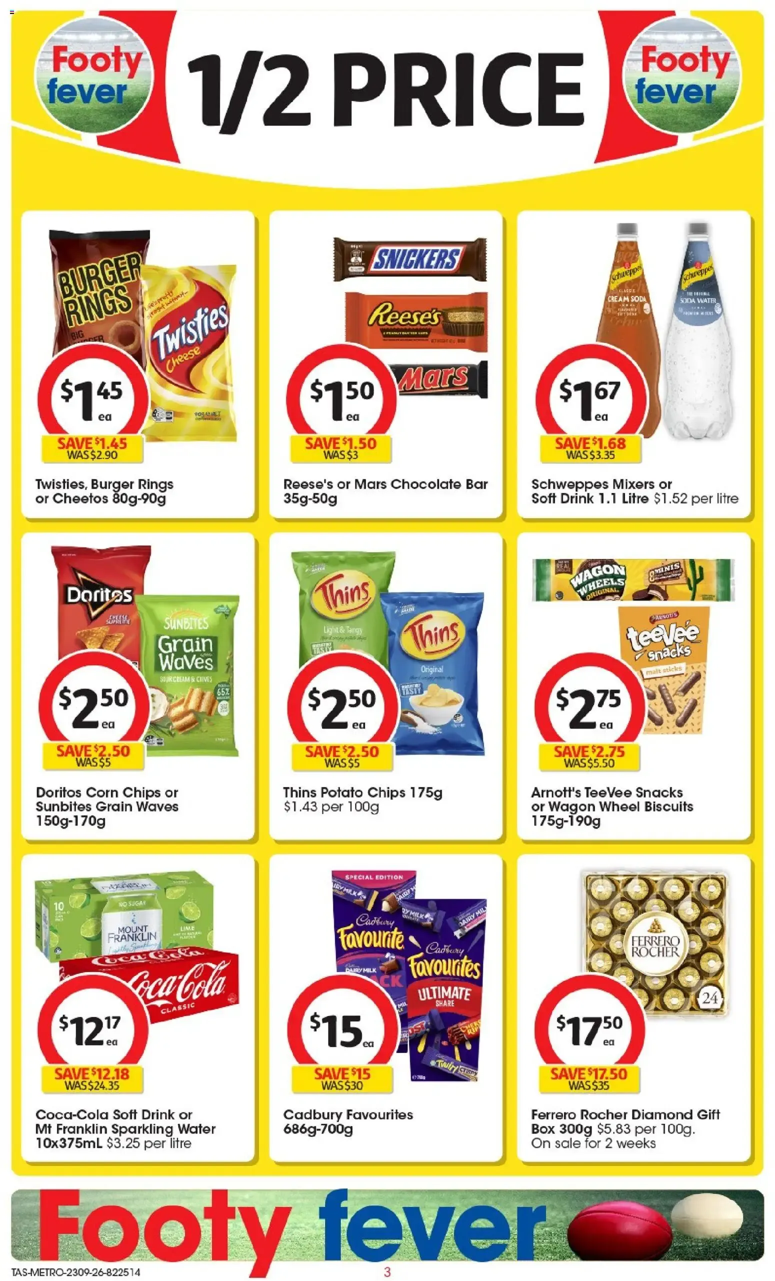 Coles - Footy fever - Catalogue valid from 23 September to 29 September 2026 - page 3