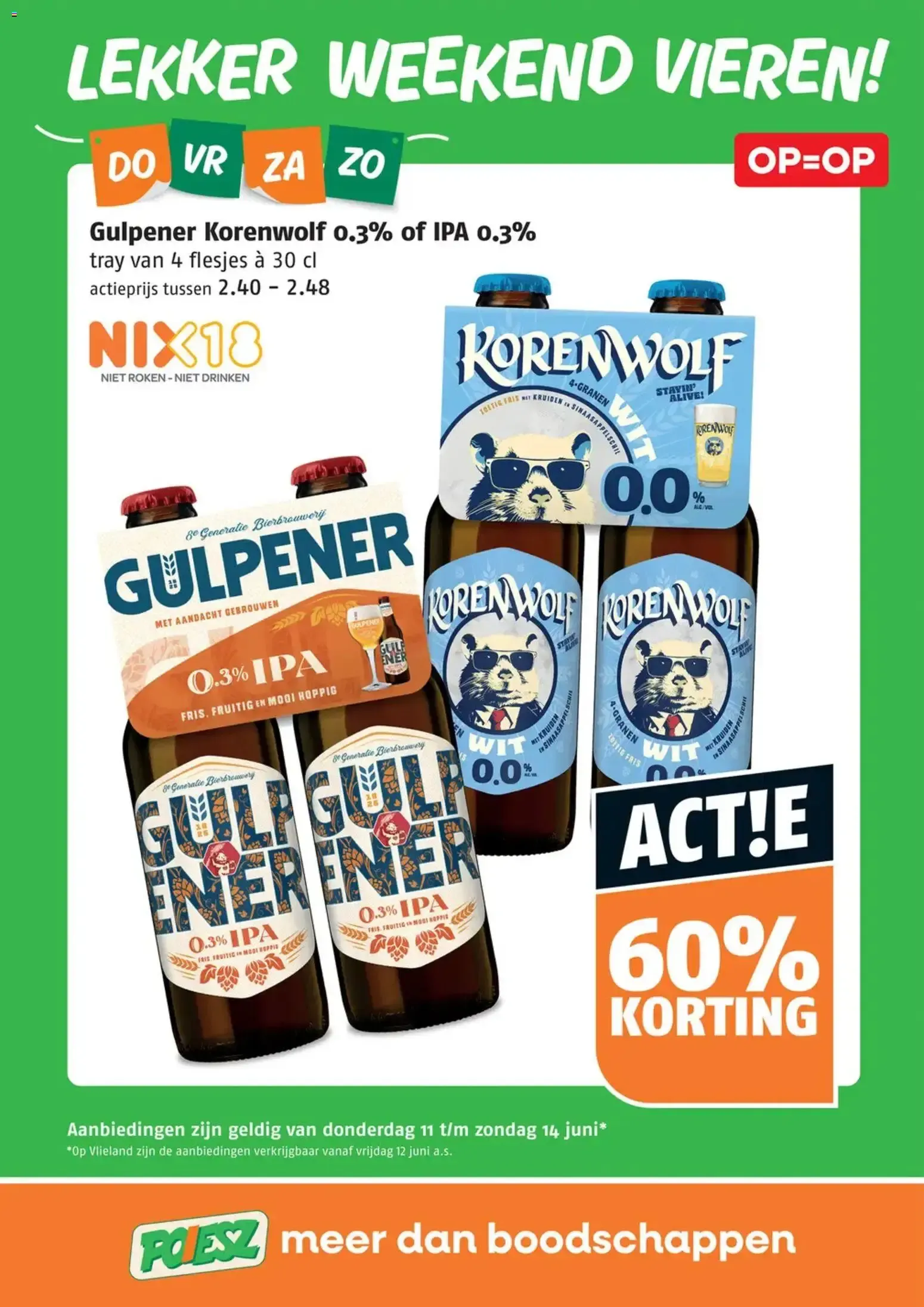 Lekker Weekend Vieren! Verspakket Pasta Bolognese of Nacho's van 11 juni tot 14 juni 2026 - Folder pagina 3