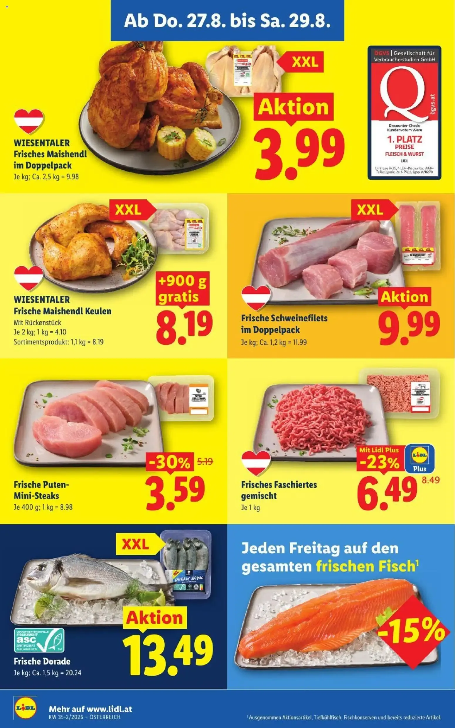Lidl - Flugblatt ab 27.08.2026 - Angebote ab donnerstag von 27. August bis 29. August 2026 - Flugblätt seite 8