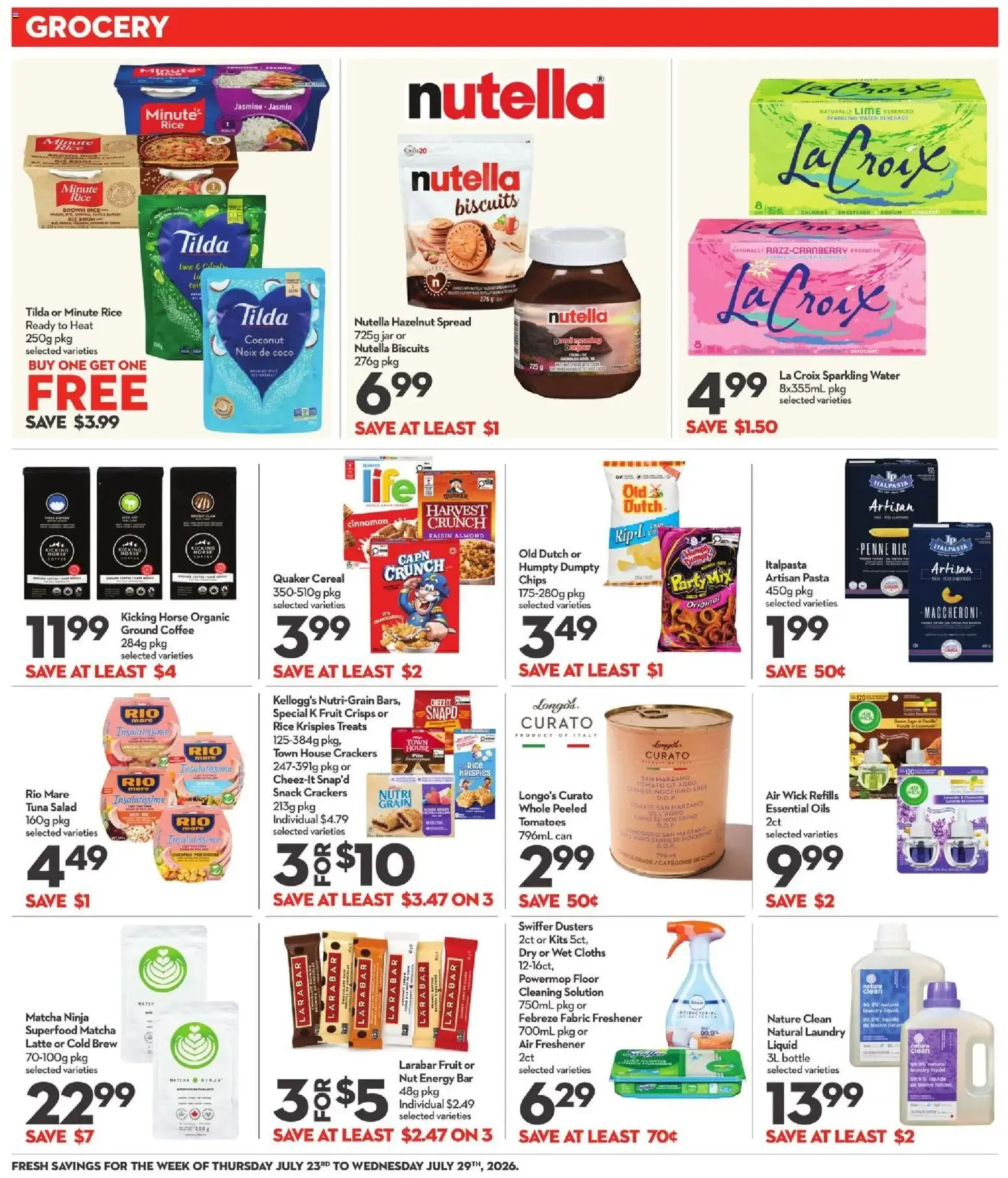 Longo's weekly flyer / circulaire from Jul 23, 2026 > weekly specials & deals from July 23 to July 29 2026 - flyer page 7