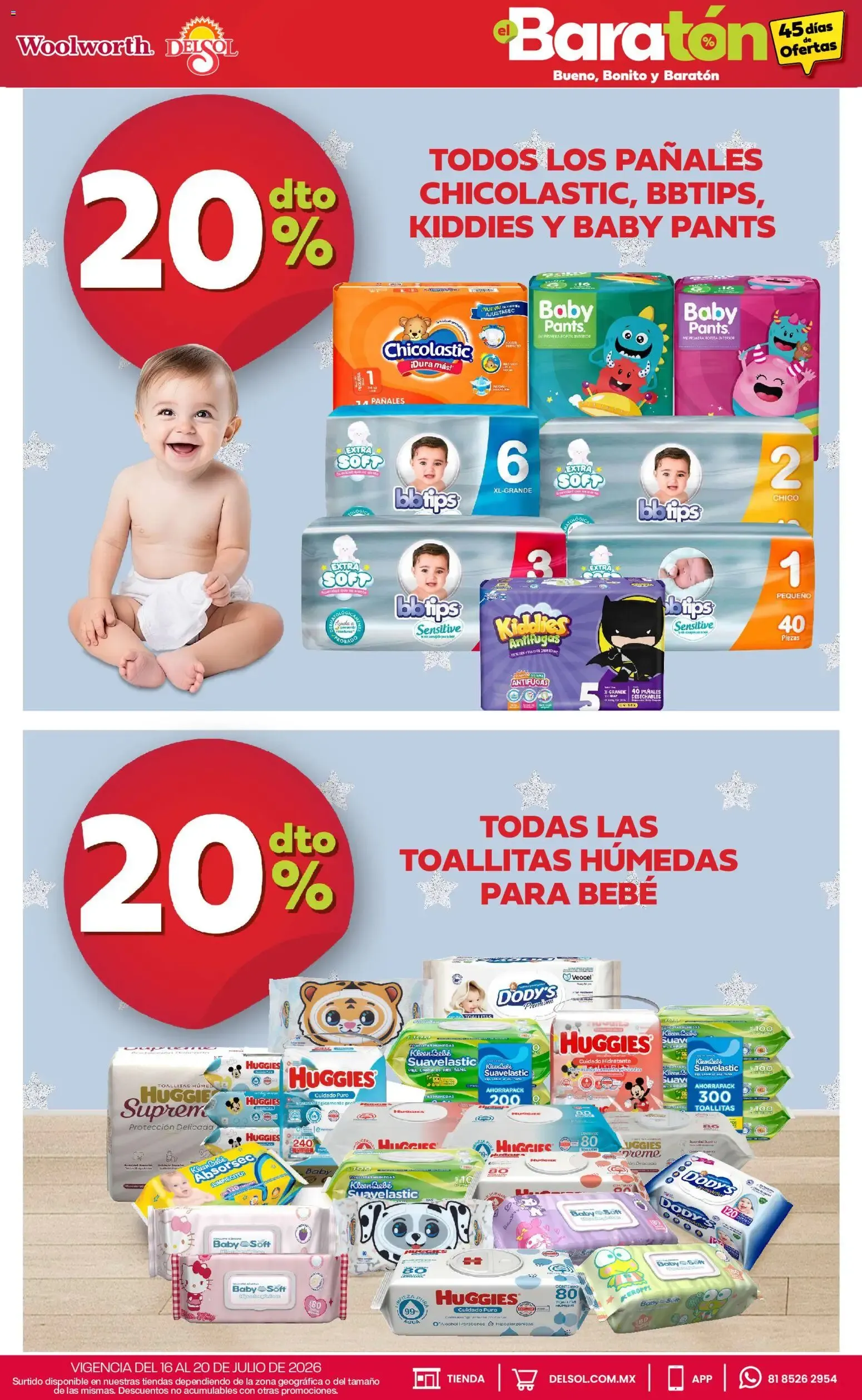 Catálogo de Del Sol y Woolworth catálogo Bueno, Bonito y Baratón (16/07/2026 - 20/07/2026) - catálogo en línea 16 de julio al 20 de julio 2026 - Pagina 20
