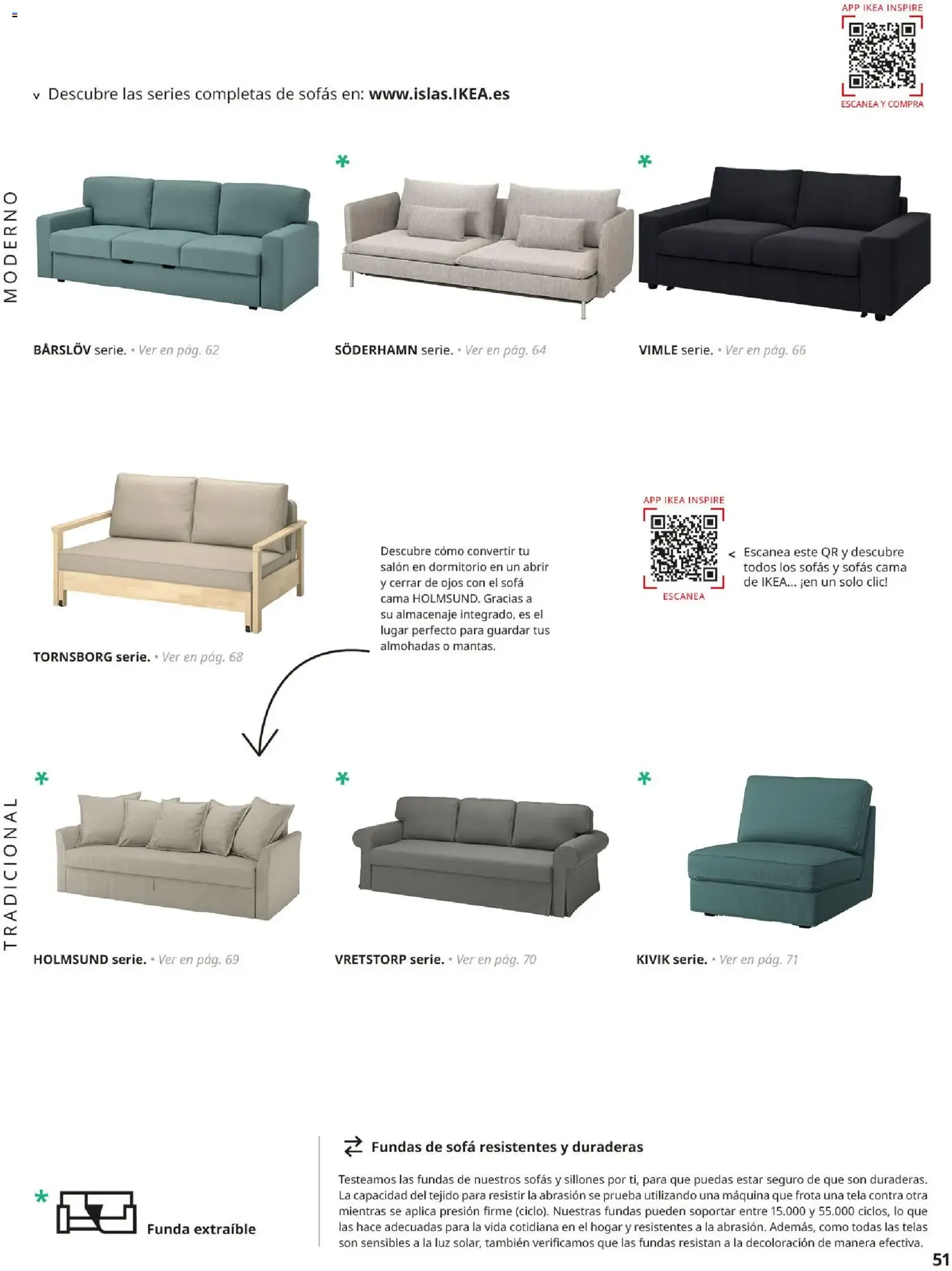 Catálogo de Guía de Compra Sofás IKEA 7 de mayo al 31 de agosto 2026 - Página 51