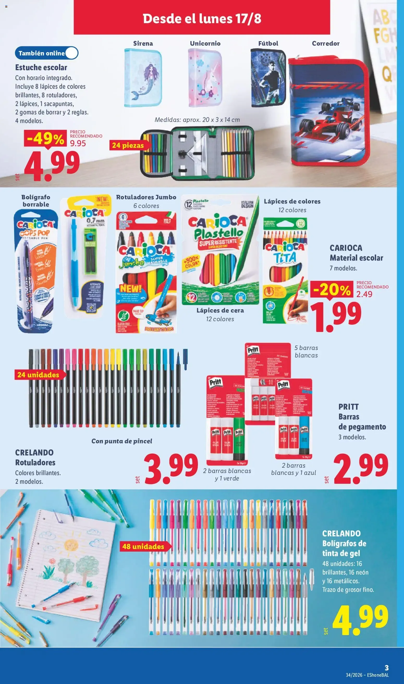 Catálogo de Lidl folleto de bazar del 17/08/2026 | Ofertas 17 de agosto al 23 de agosto 2026 - Página 7