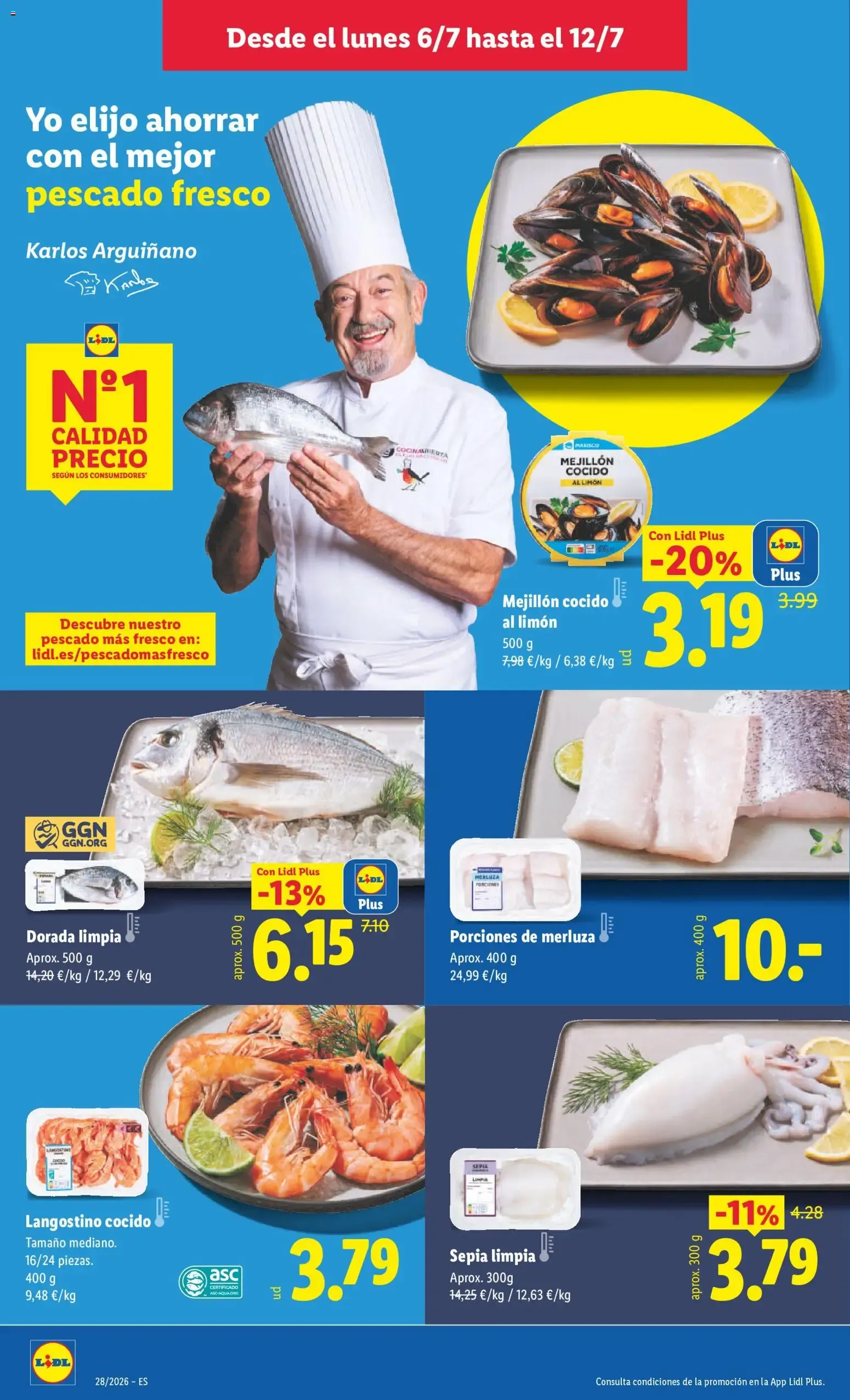 Catálogo de Lidl Plus: acumula puntos y llévate premios extra 6 de julio al 12 de julio 2026 - Página 12